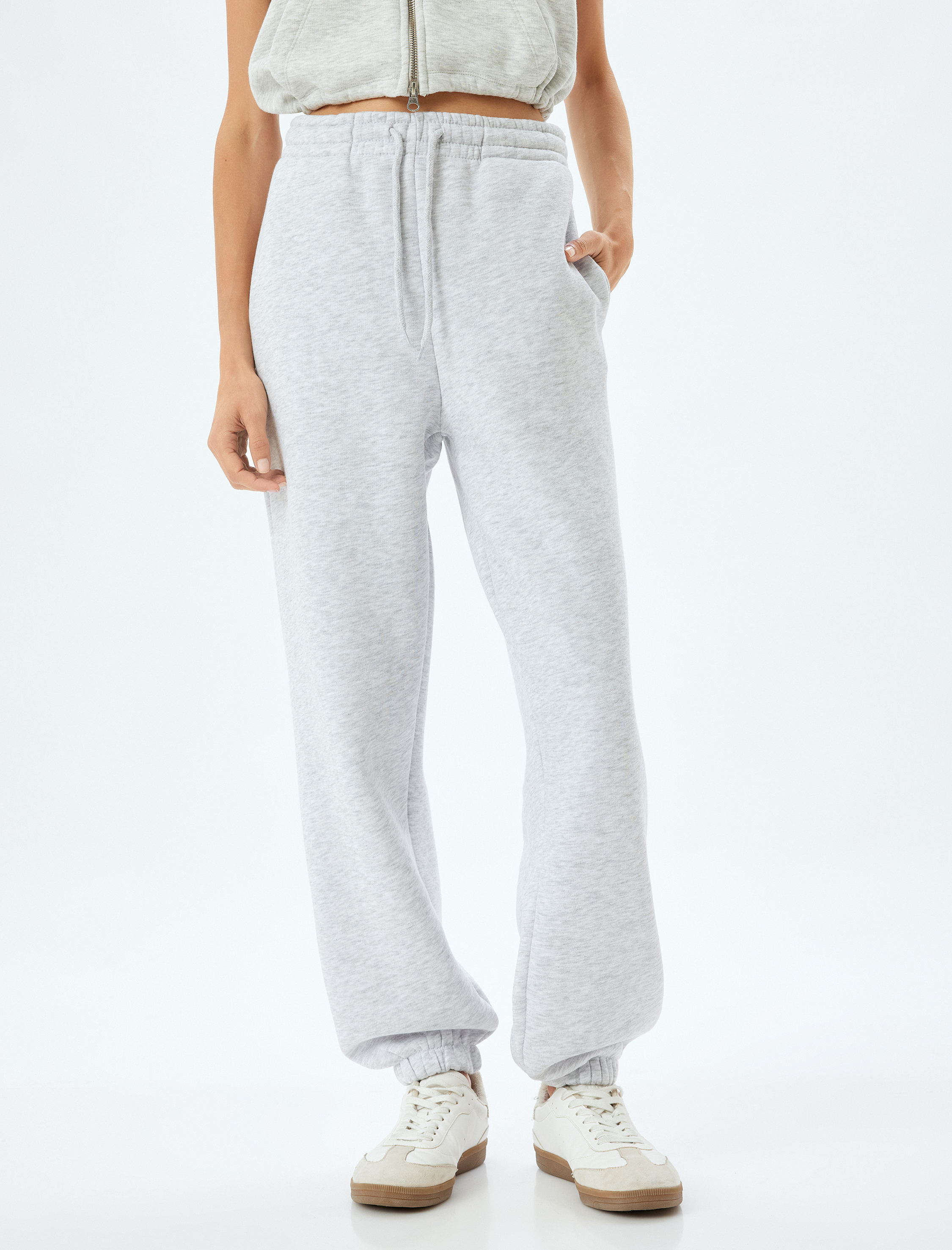   Şardonlu Cepli Jogger Eşofman Altı