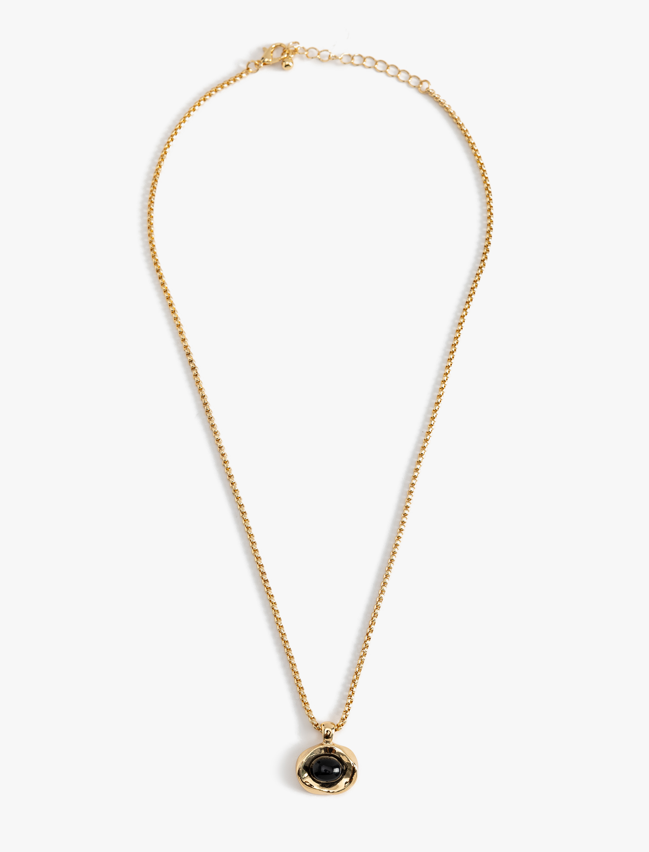  Kadın Vintage Kolye Zincir Taş Detaylı