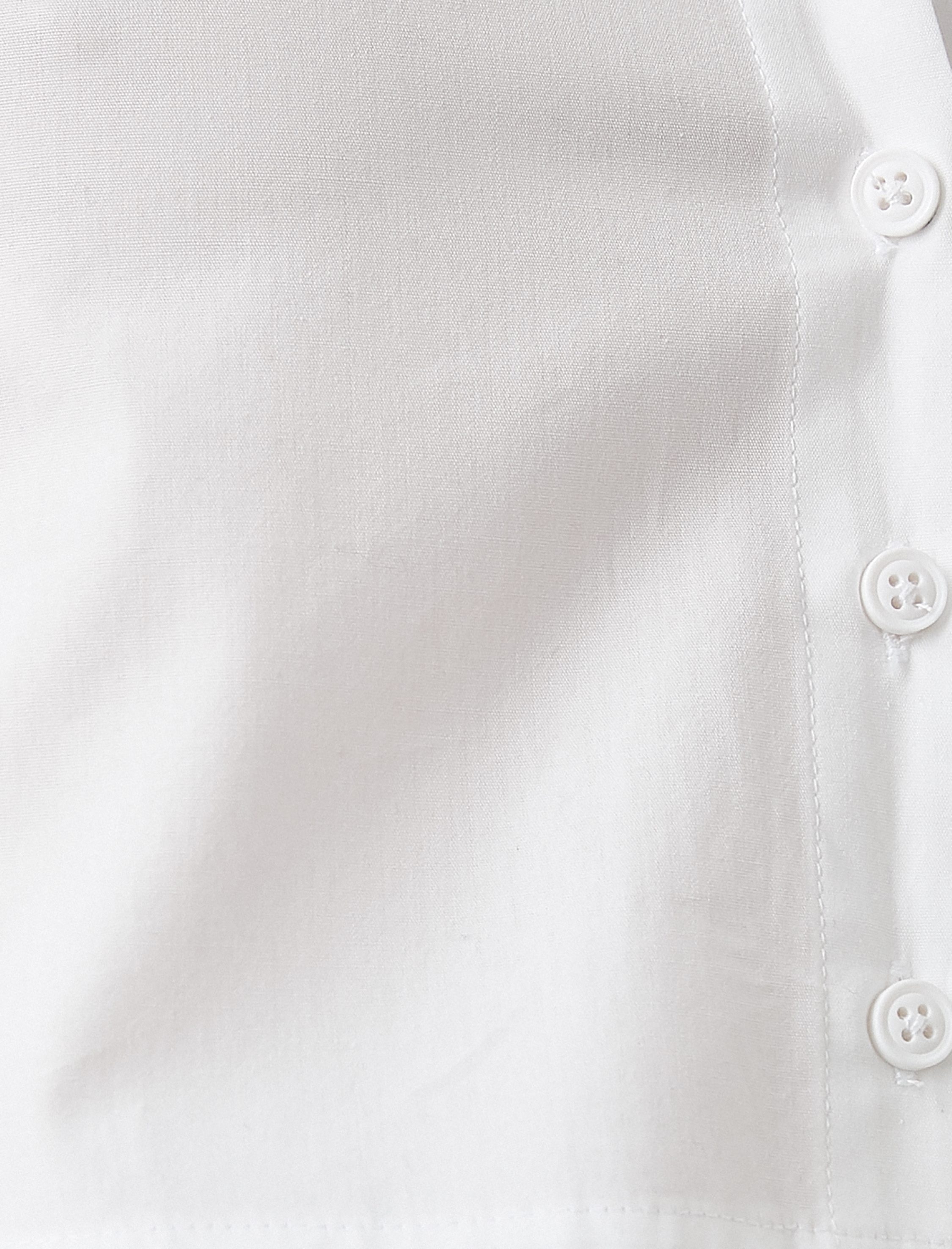   Sırtı Açık Crop Gömlek