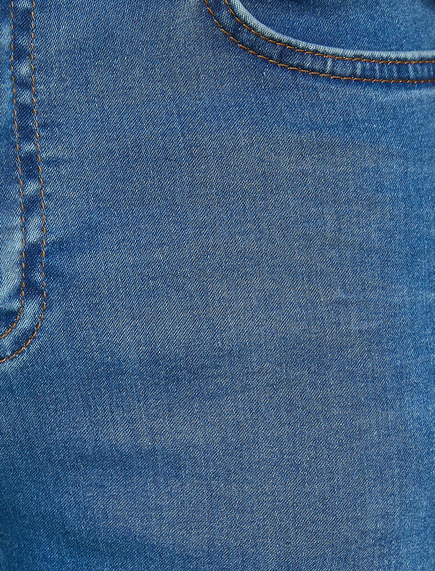   Straight Fit Boru Paça Kot Pantolon - Mark Jean