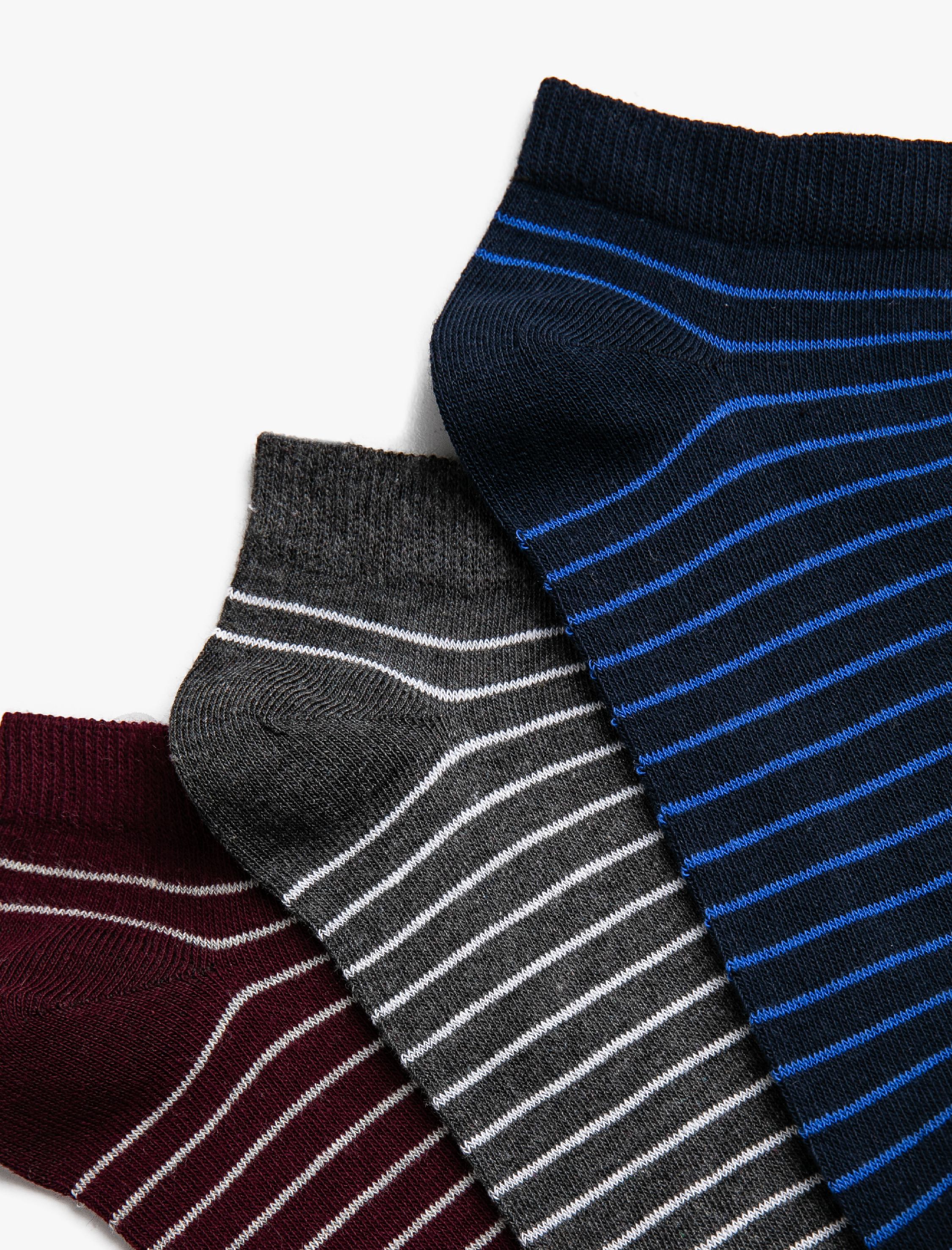  Erkek Çoklu Patik Çorap Seti