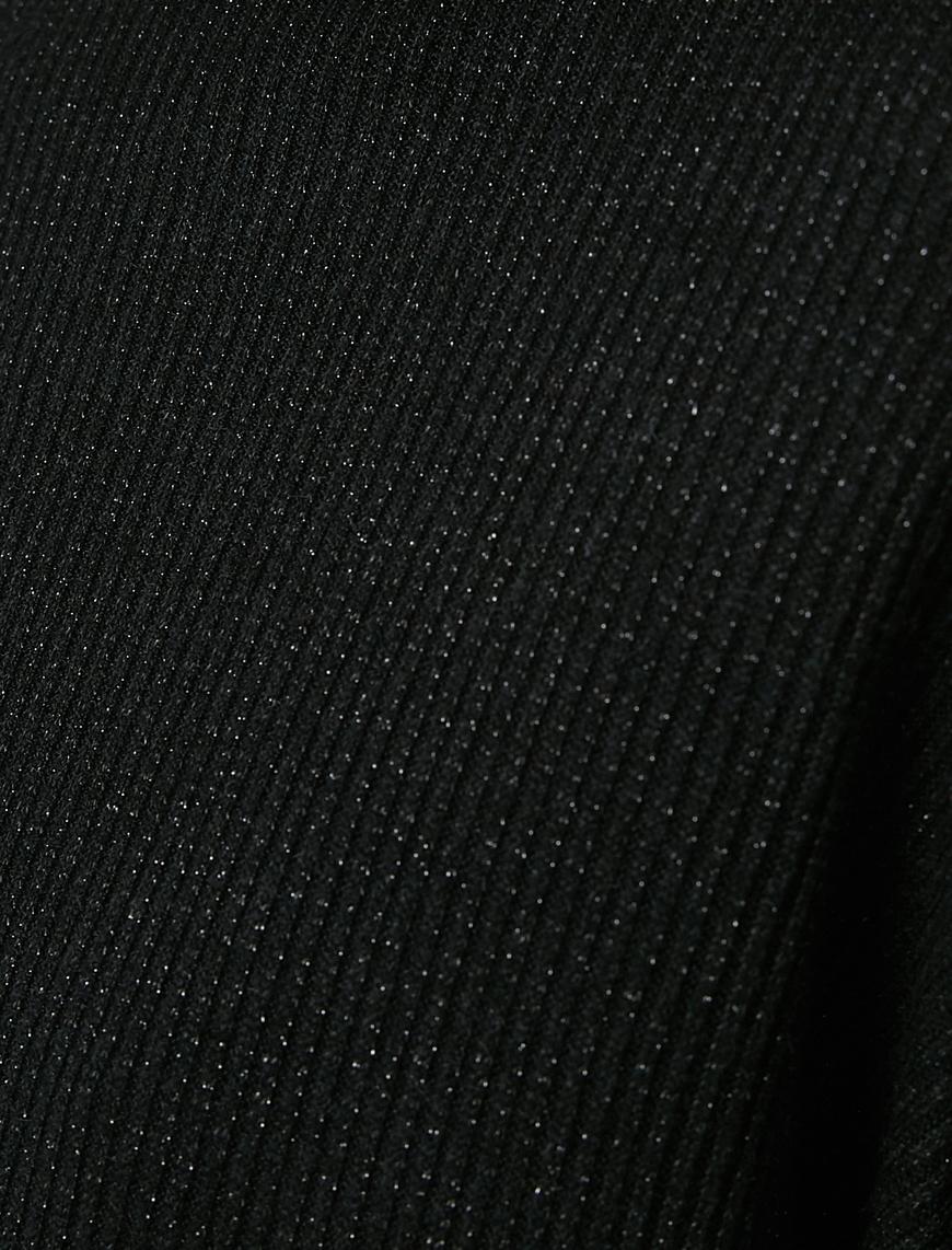  Bisiklet Yaka Oversize Kazak