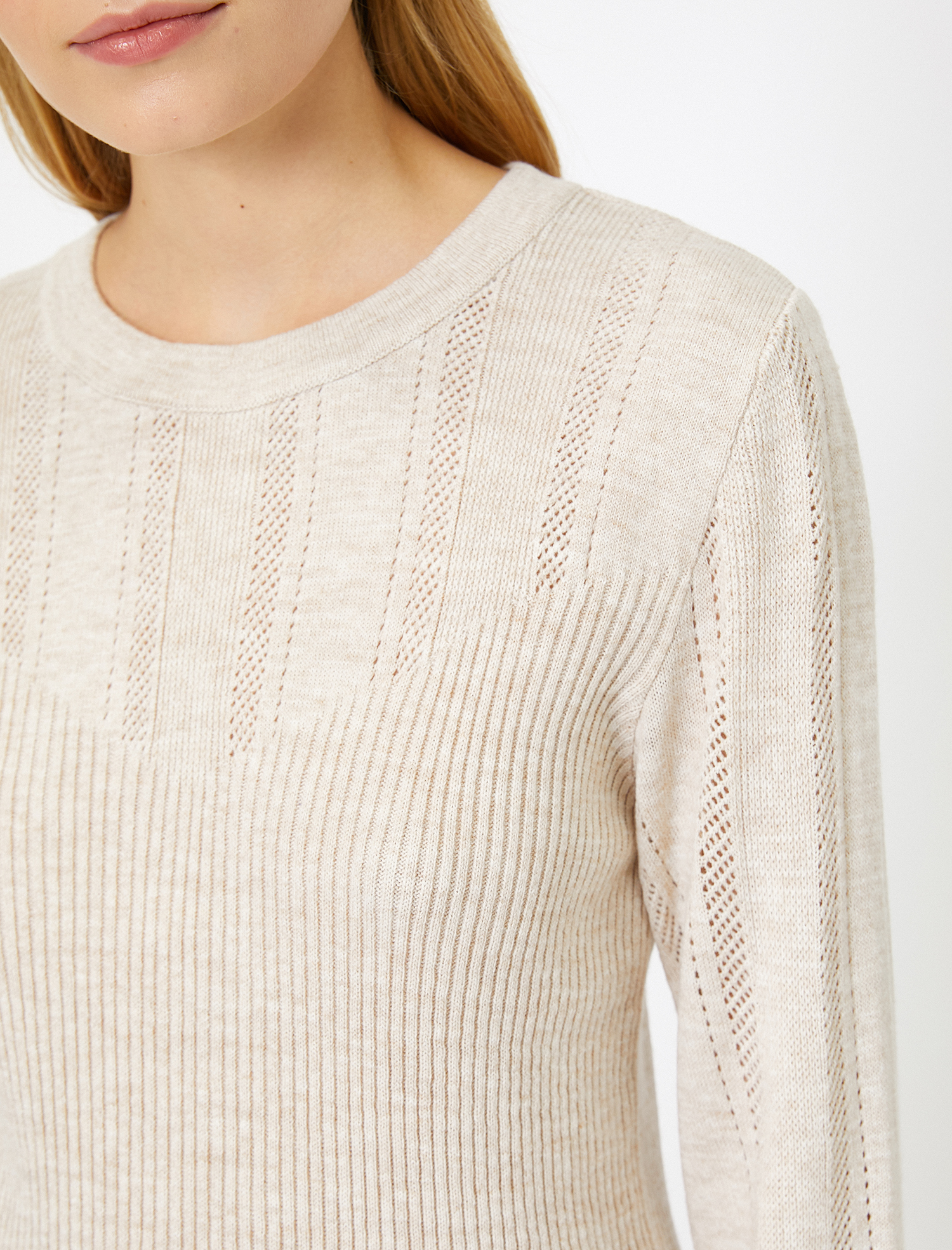   Örgülü Triko Kazak