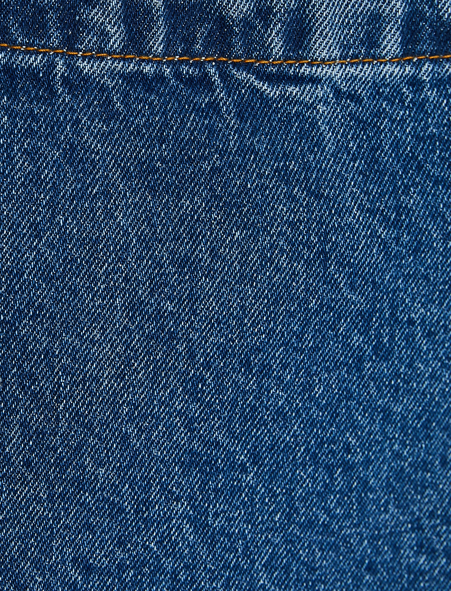   Düğme Detaylı Jean Elbise