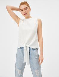 Kolsuz Bluz Belden Bağlamalı