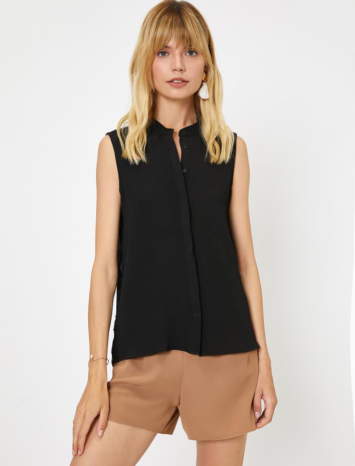  Kolsuz Hakim Yaka Gömlek