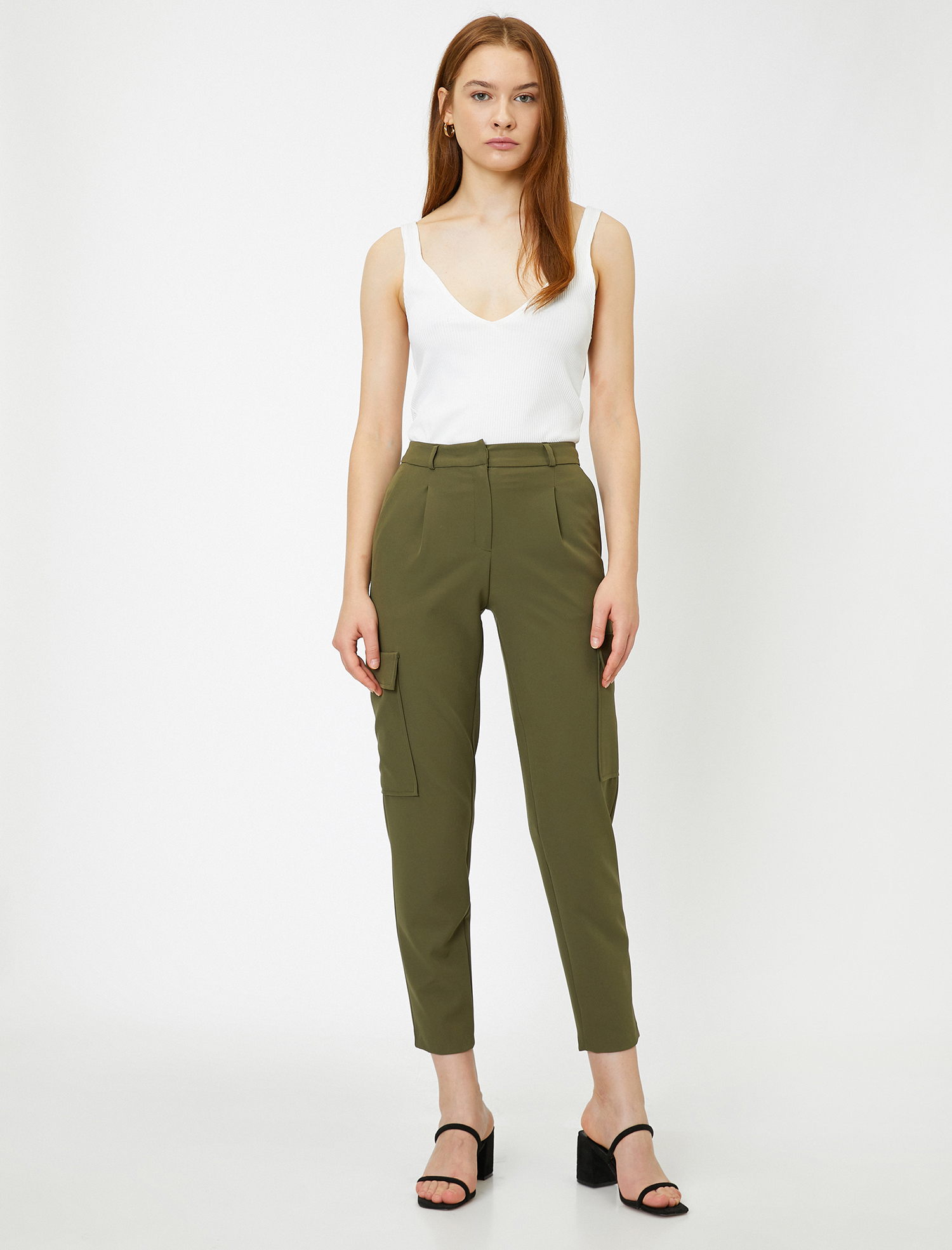   Cep Detaylı Pantolon