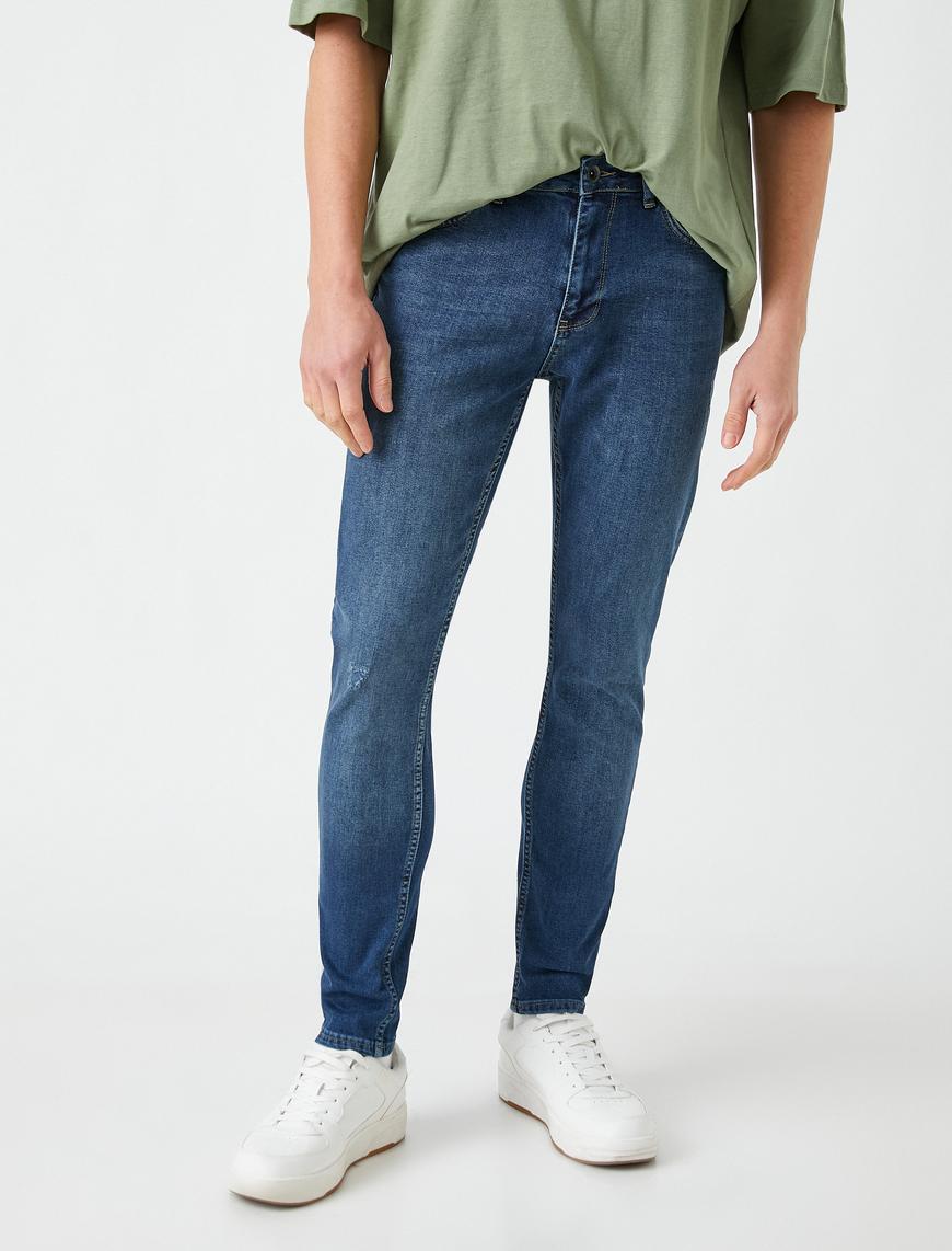  Super Skinny Fit Kot Pantolon - Justin Jean