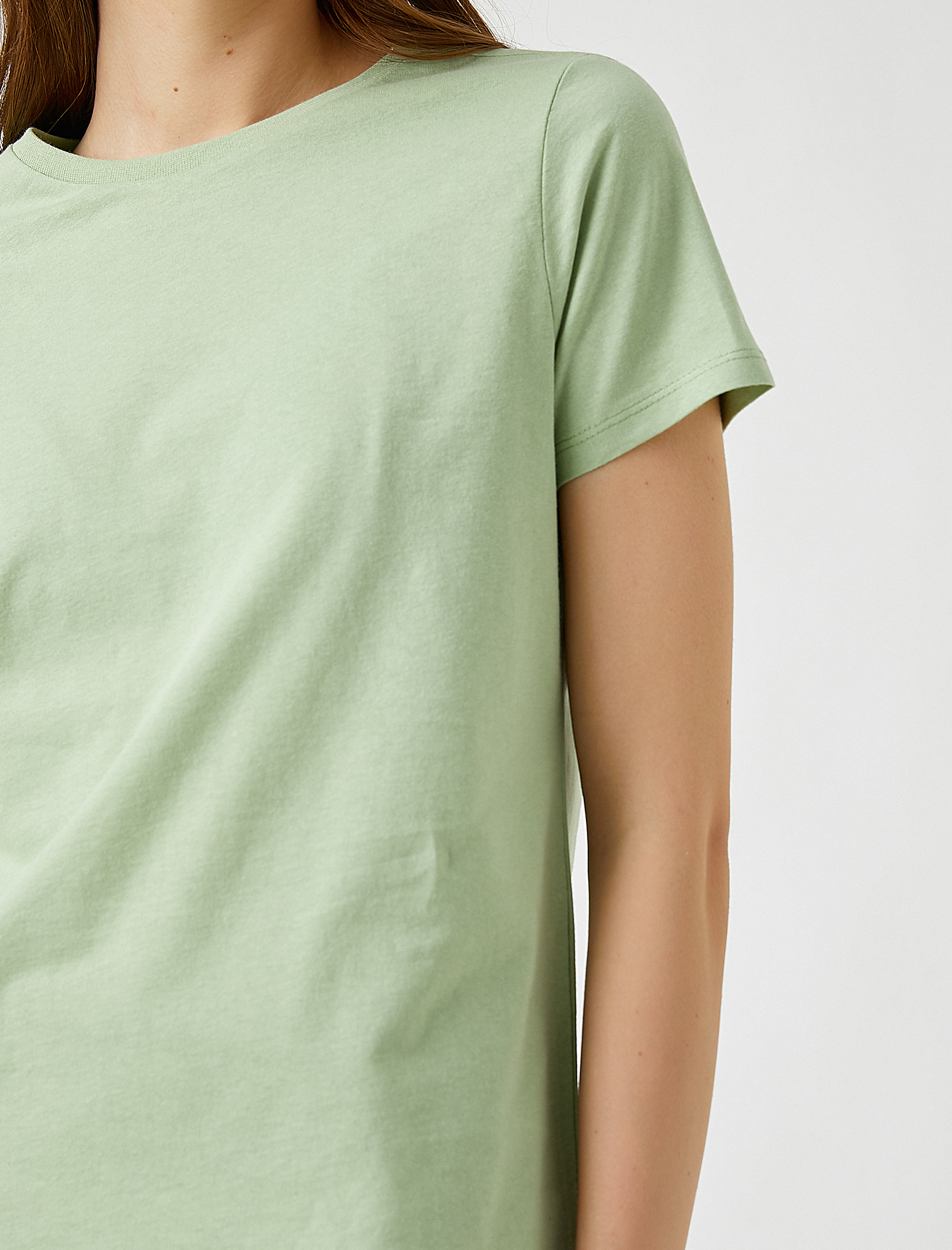   Kısa Kollu Pamuklu Tişört