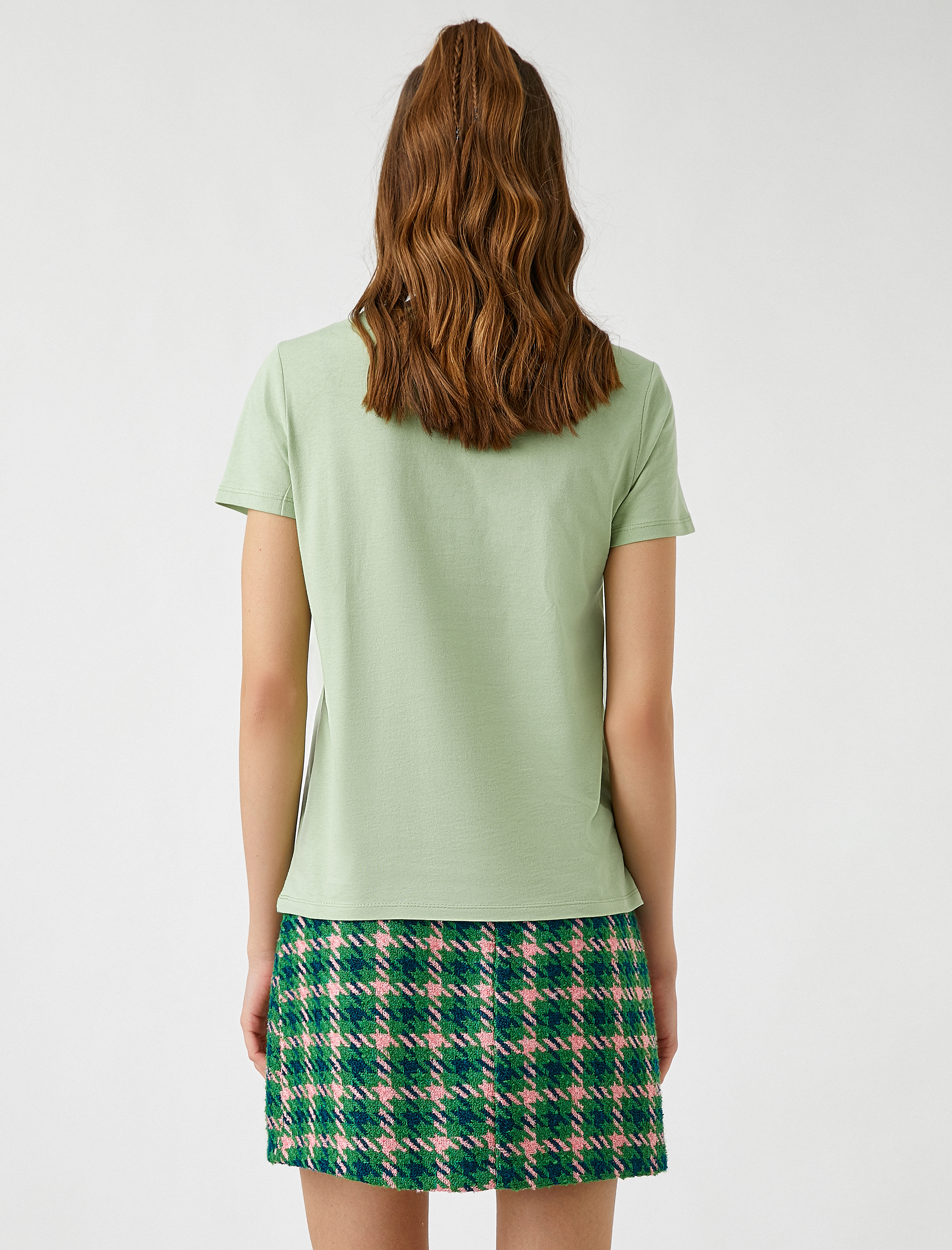   Kısa Kollu Pamuklu Tişört