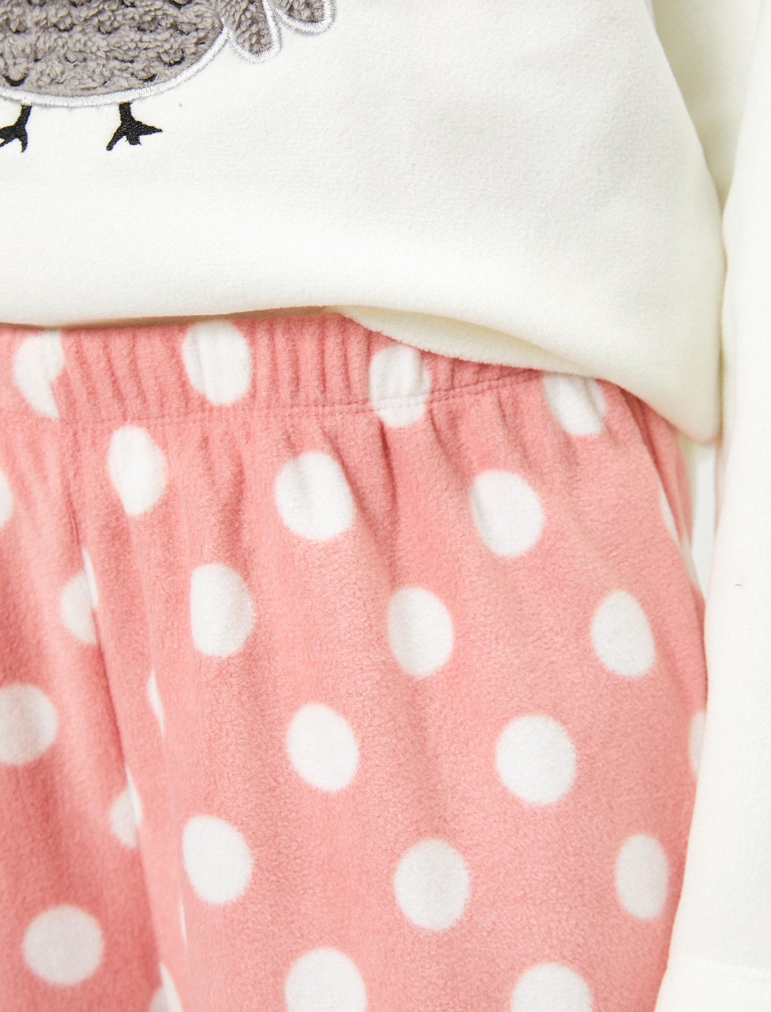   Polar Pijama Takımı İşlemeli