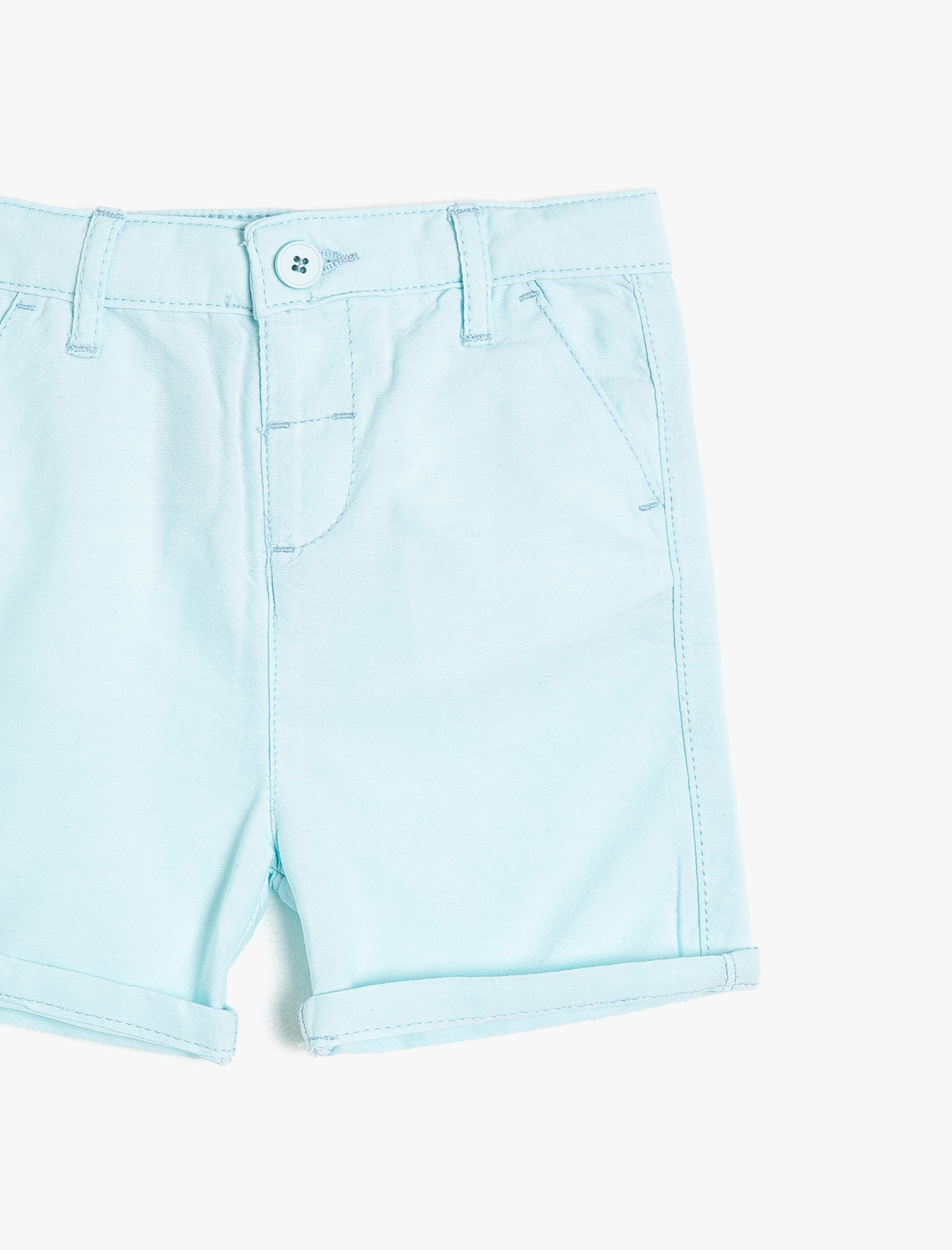  Erkek Bebek Cep Detaylı Şort