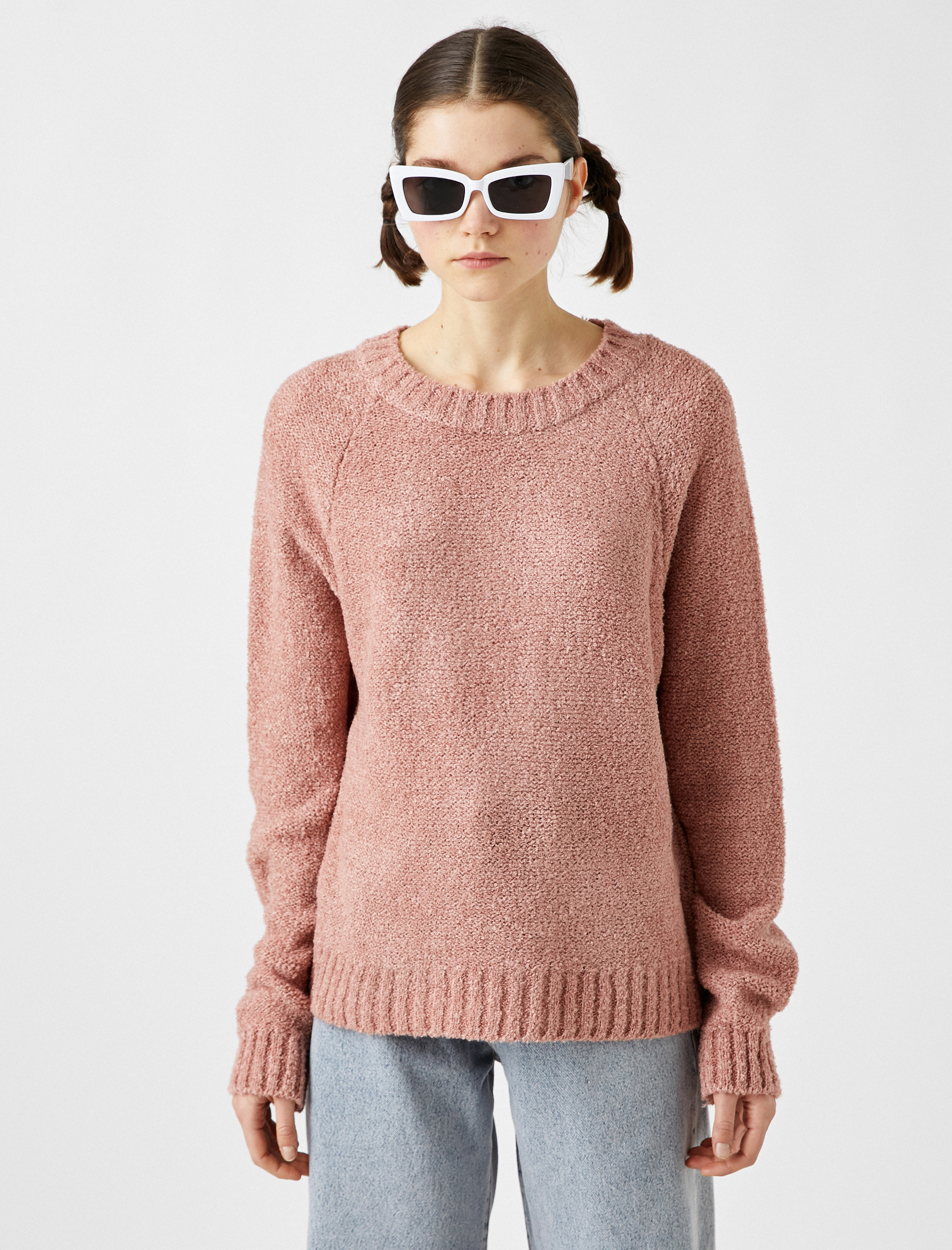   Triko Kazak Bisiklet Yaka Uzun Kollu