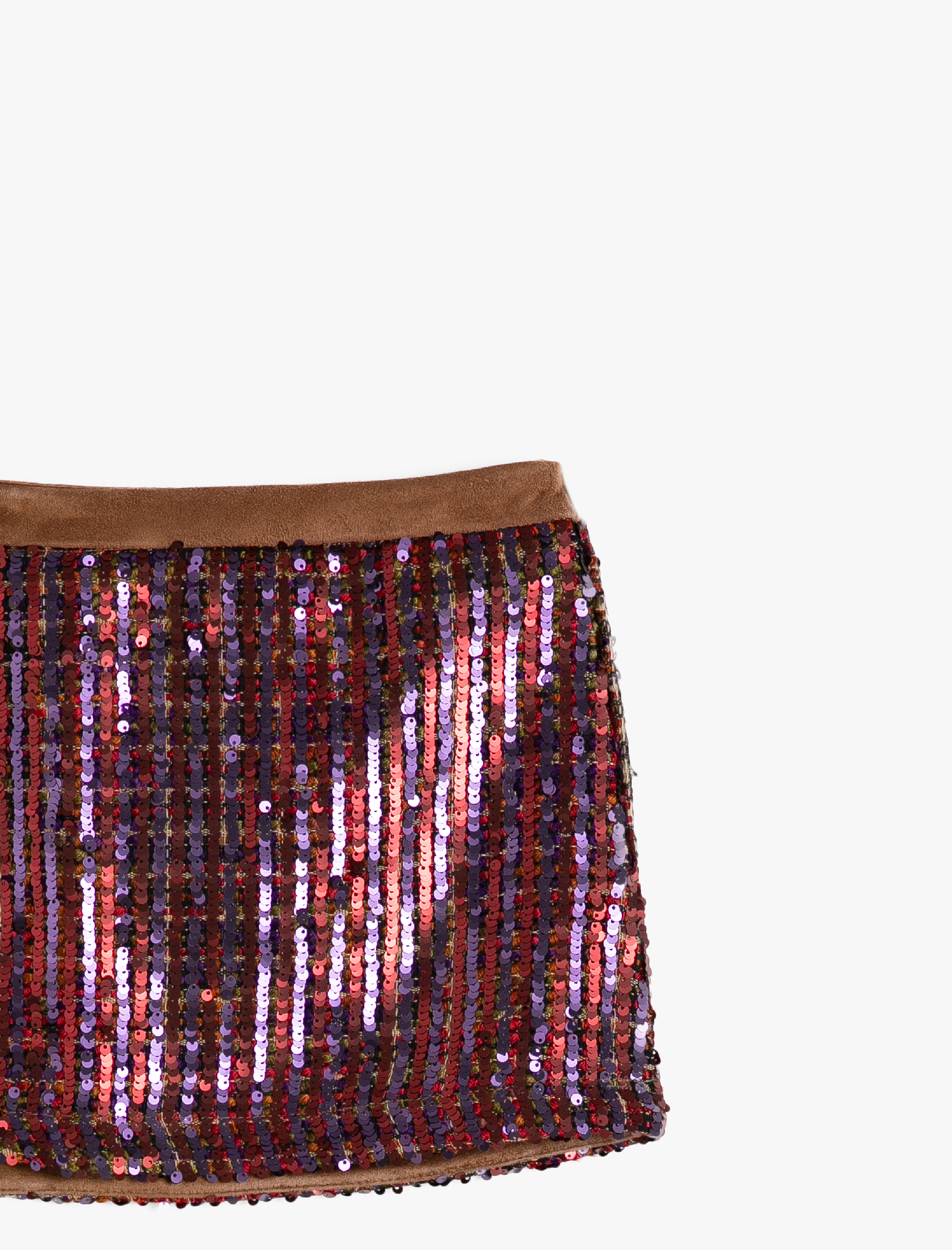  Kız Çocuk Normal Bel Pul Detaylı Etek