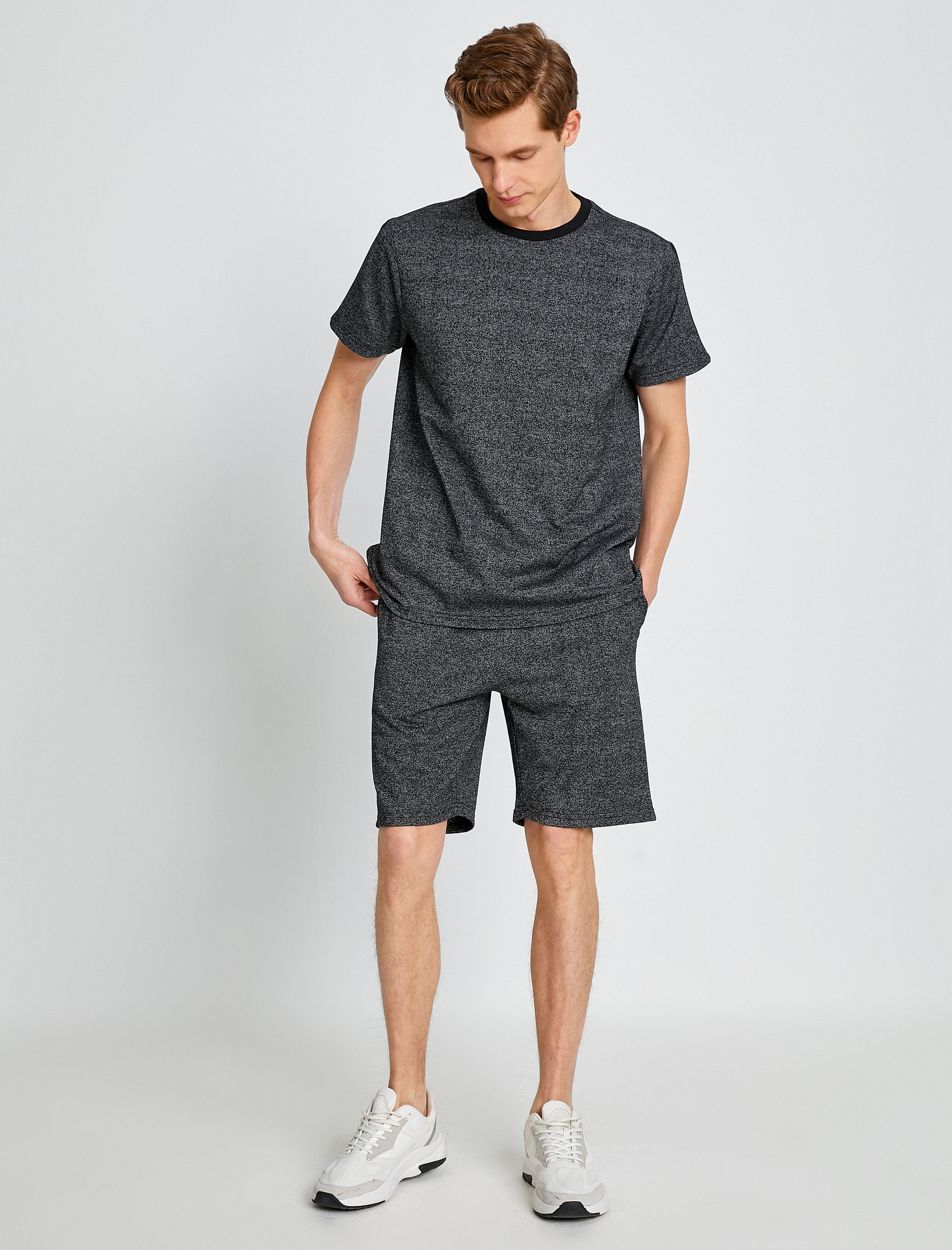   Slim Fit Çift Cep Şort