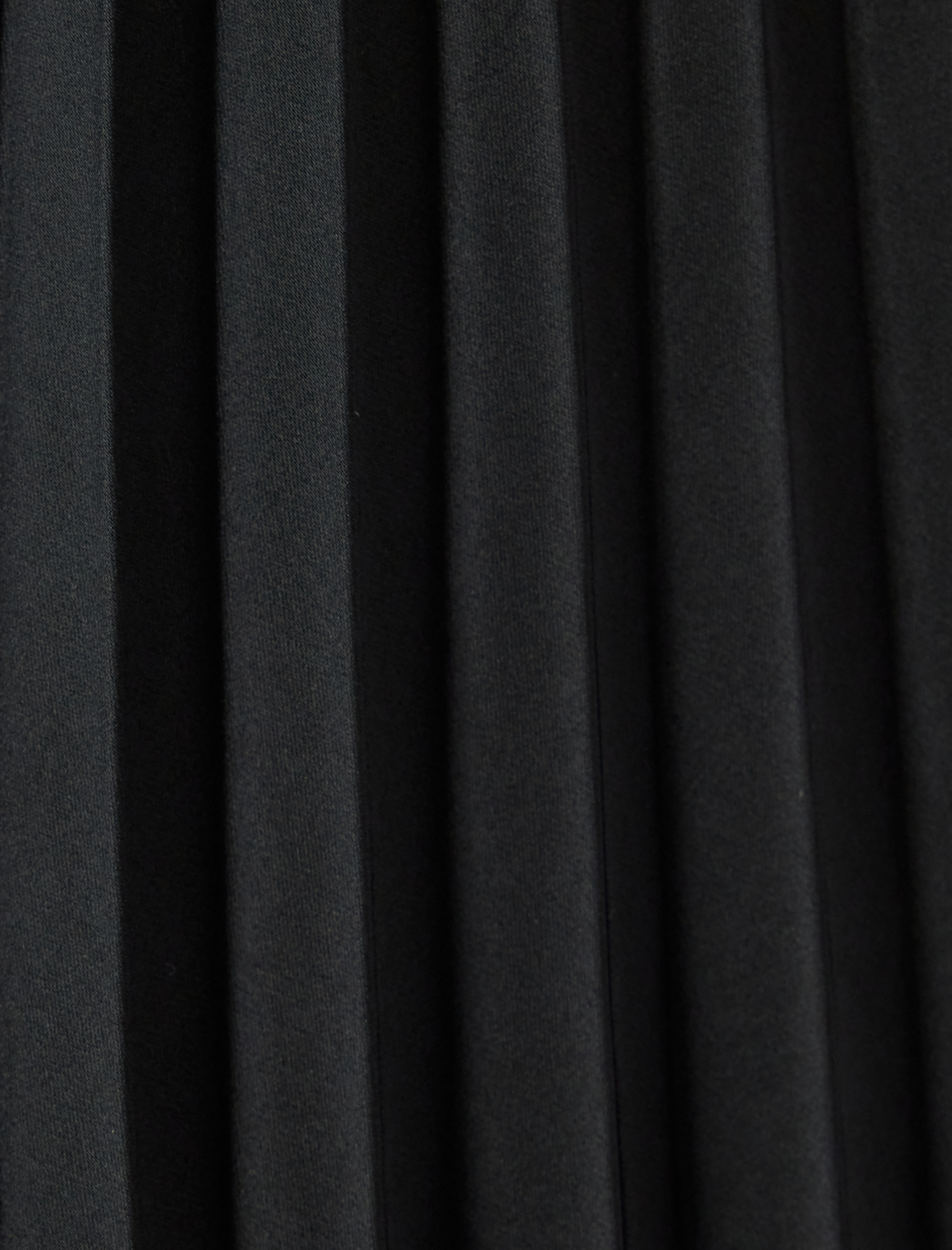   Uzun Pileli Saten Etek Standart Bel