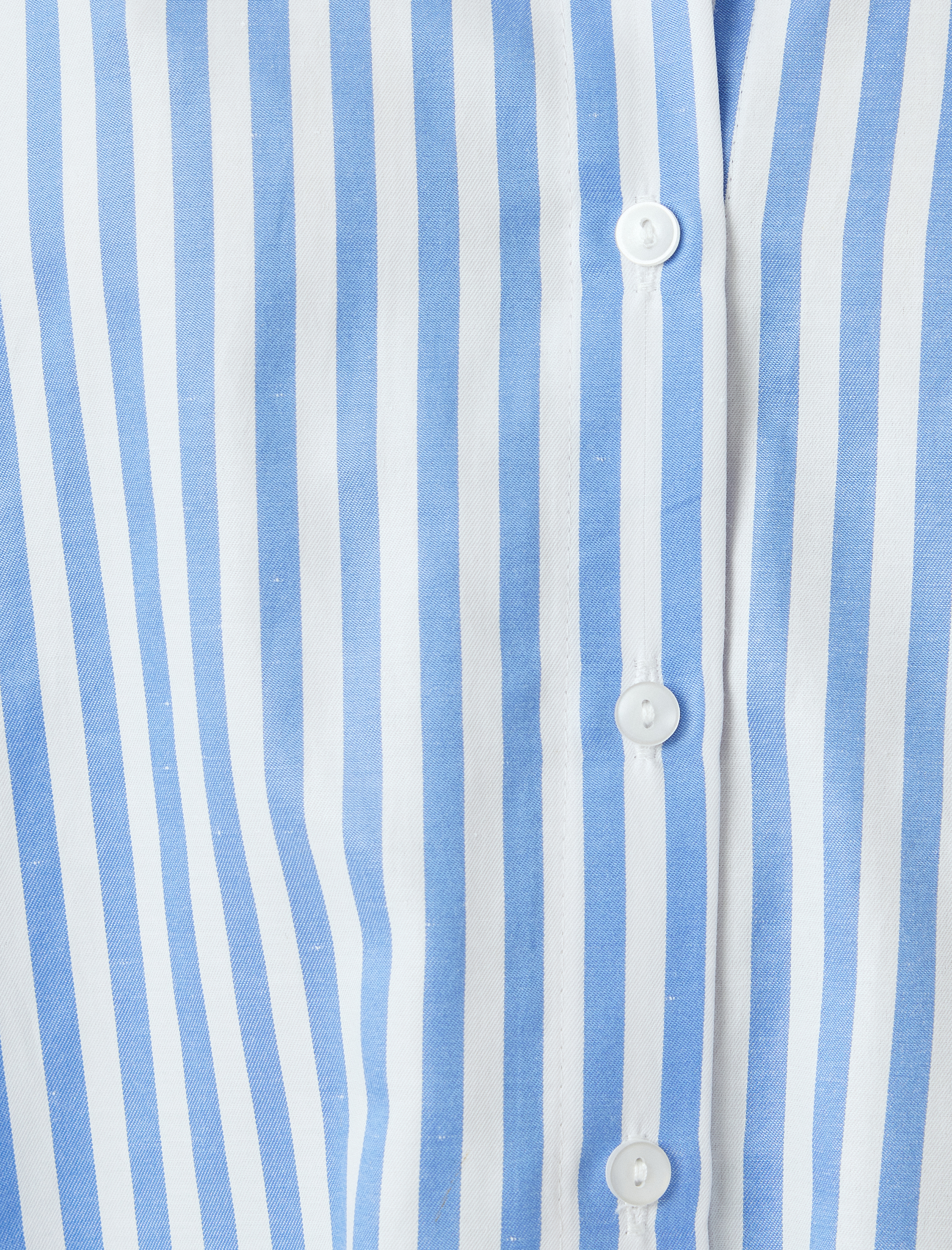   Oversize Gömlek Uzun Kollu Pamuk Karışımlı