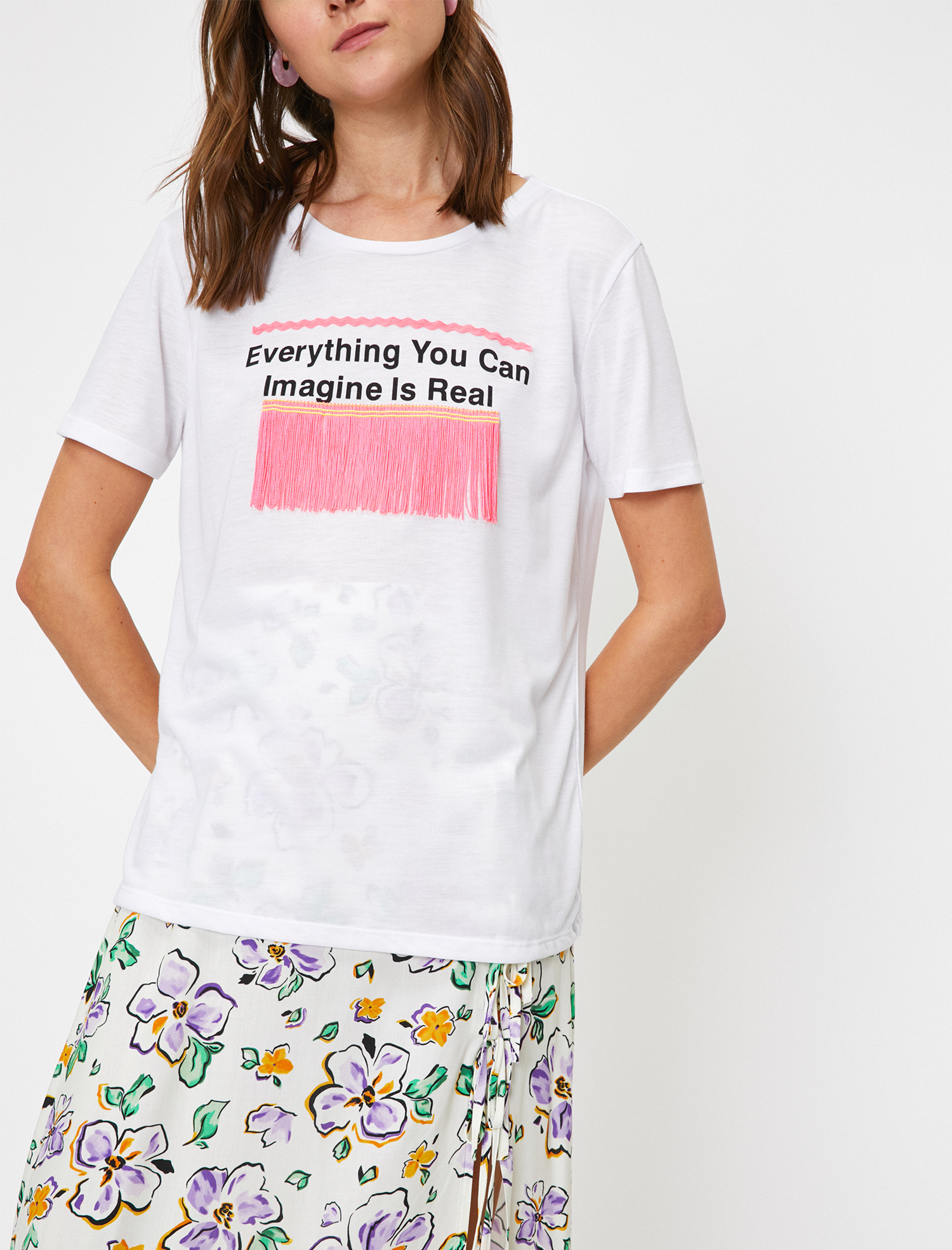   Yazılı Baskılı Tişört