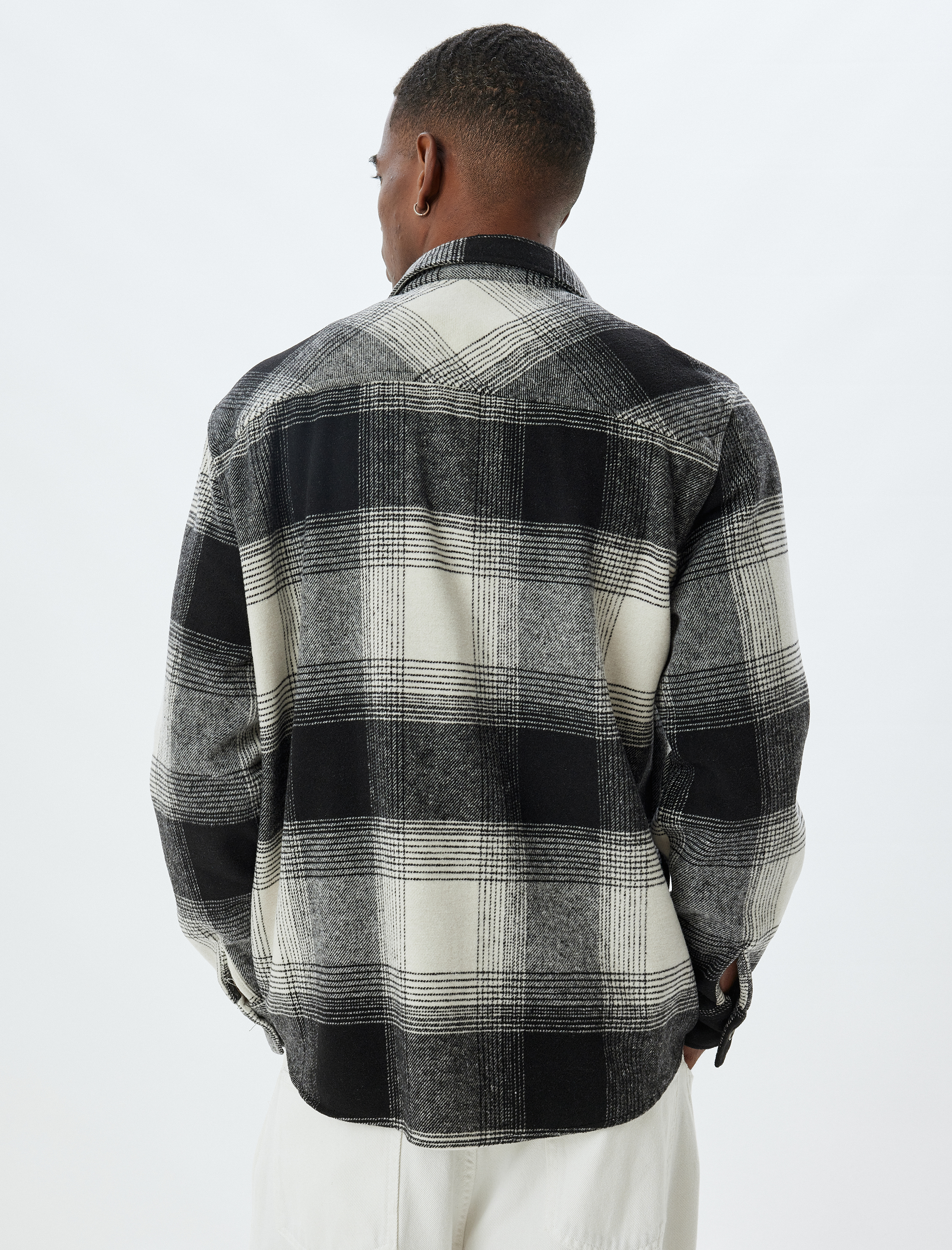 Oduncu Gömleği Uzun Kollu Kışlık Pamuk Karışımlı Regular Fit