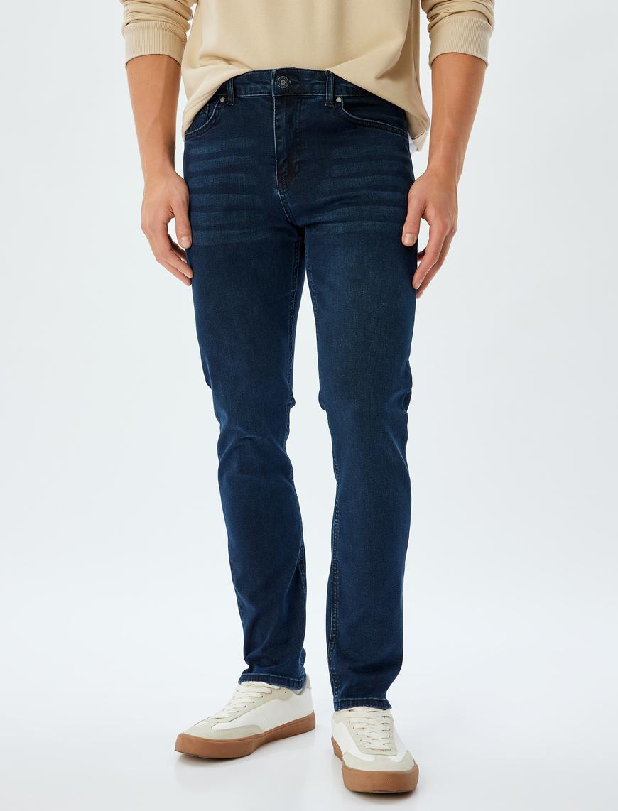   Slim Fit Kot Pantolon - Brad Jean