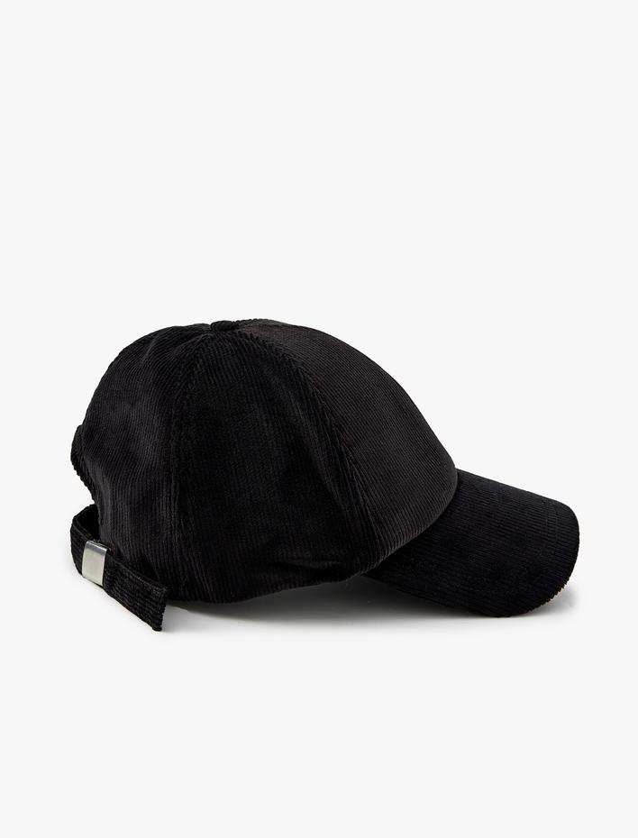 Erkek Kep Şapka Fitilli Kadife Pamuklu