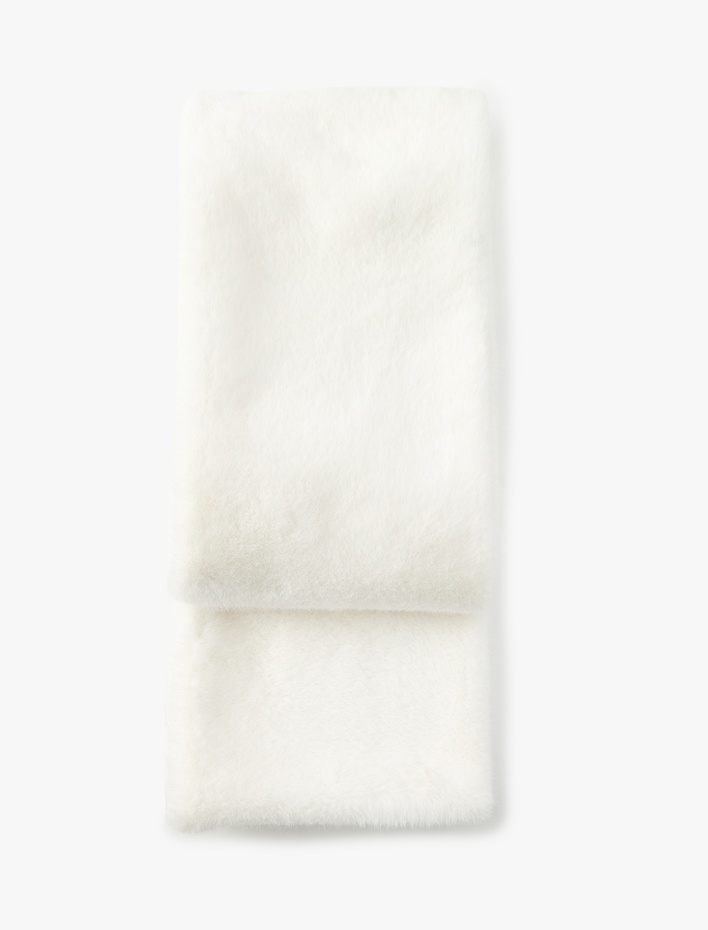 Kadın Basic Uzun Atkı Yumuşak Dokulu