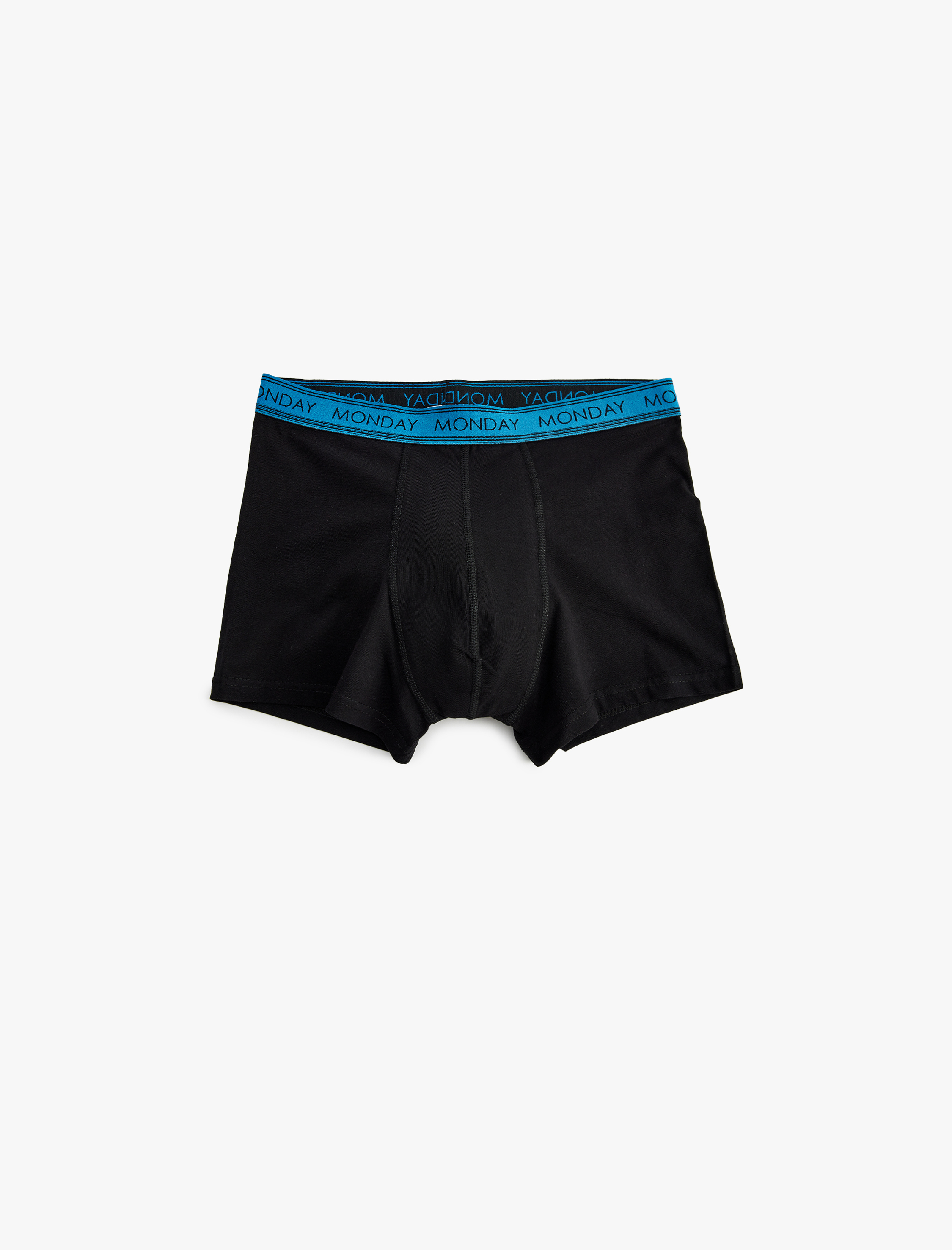 Boxer Seti 5'li Pamuklu Slogan Baskılı Bel Detaylı