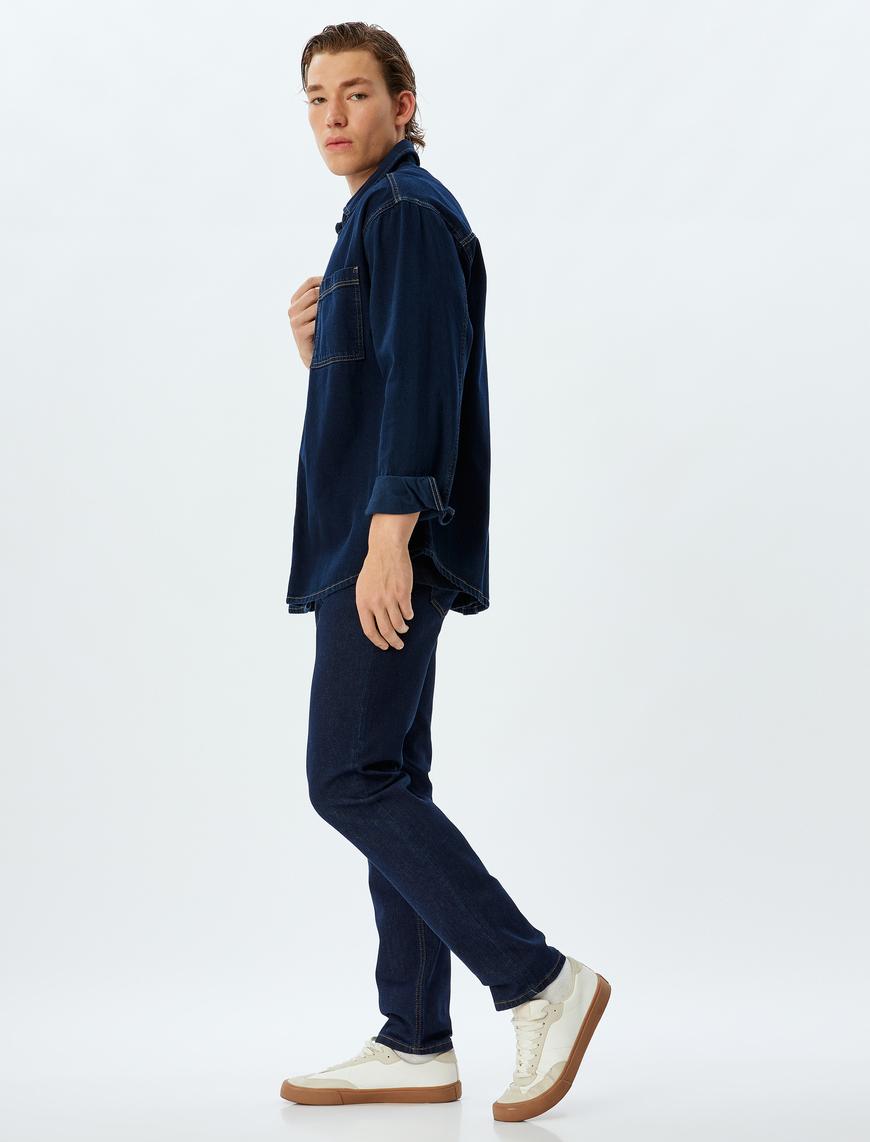   Slim Fit Jean Pantolon - Brad Jean