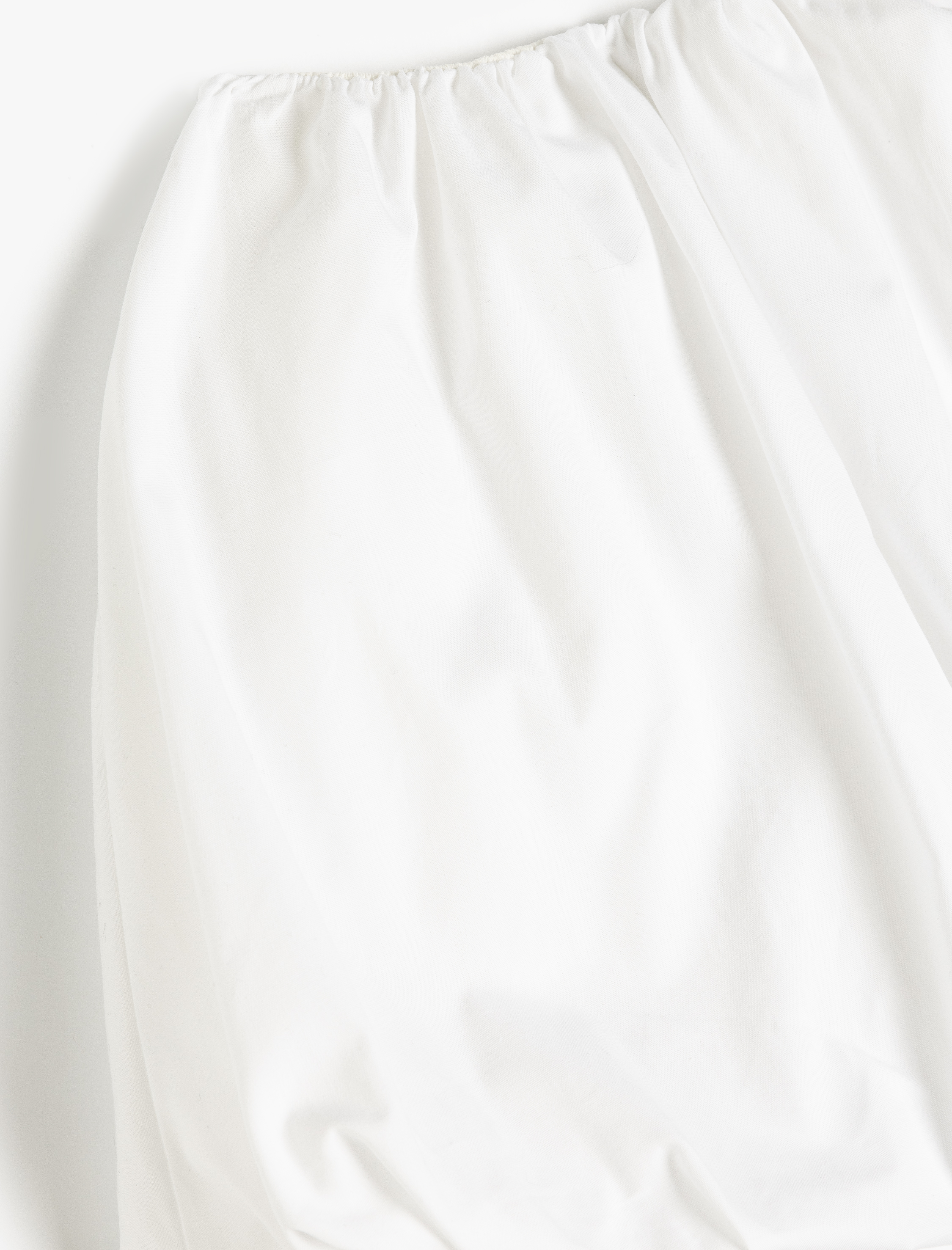 Kız Çocuk Balon Etek Beli Lastikli Pamuklu