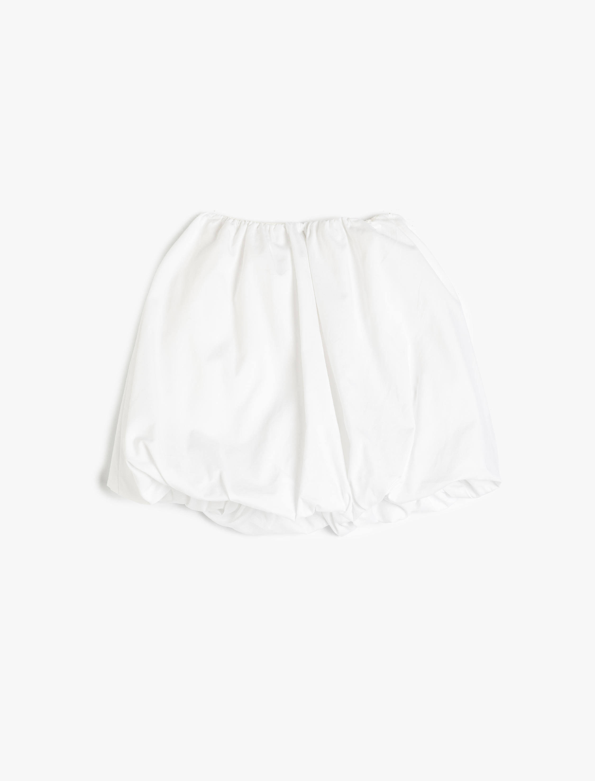 Kız Çocuk Balon Etek Beli Lastikli Pamuklu