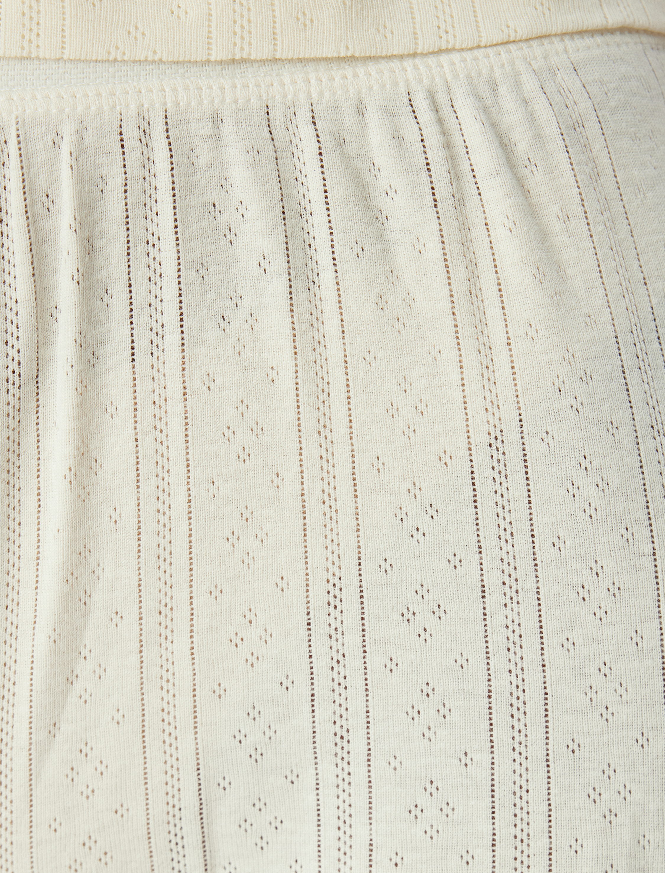   Boxer Şort Pijama Altı Dokulu Dantel Detaylı