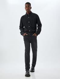 Slim Fit Kot Pantolon - Brad Jean