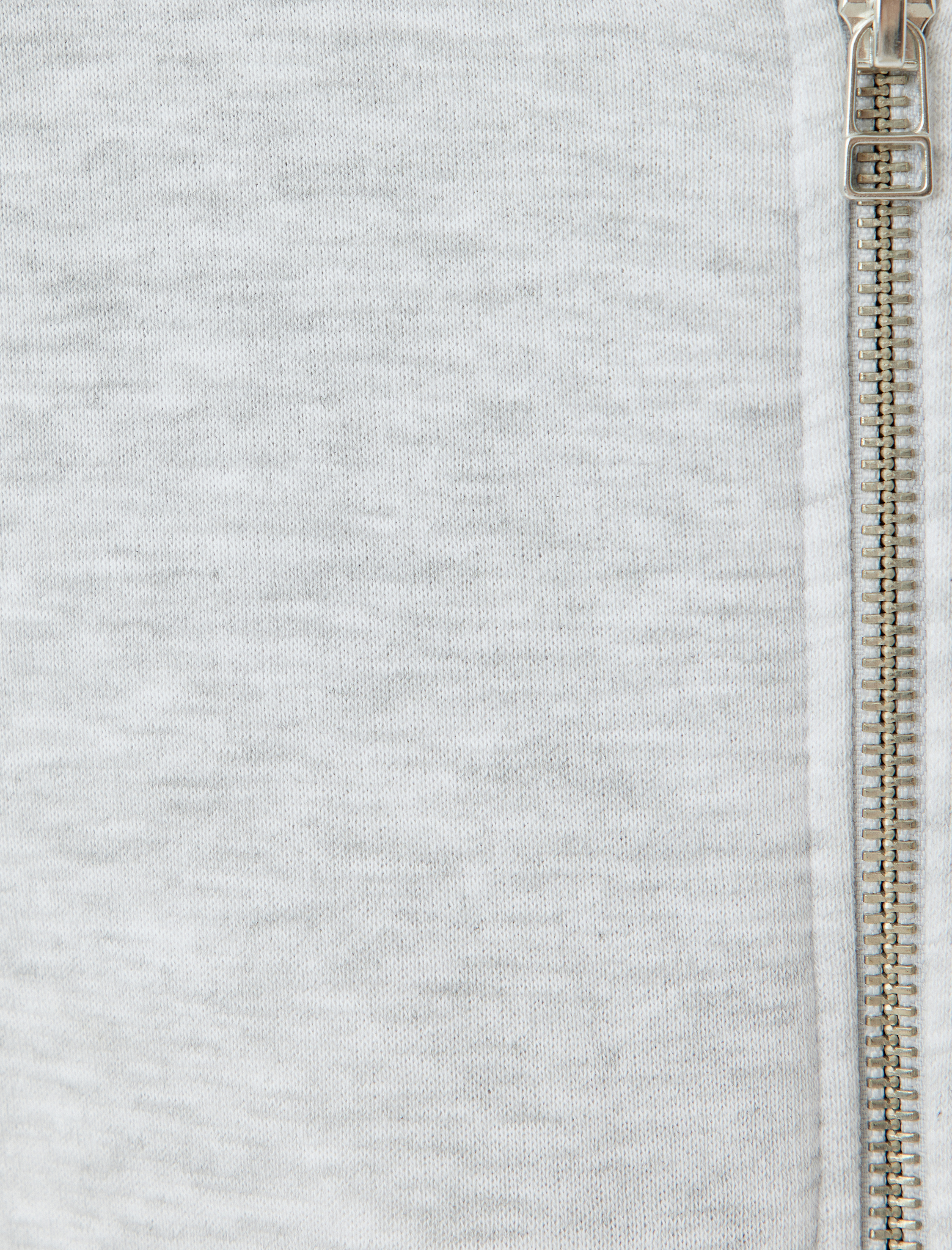   Şardonlu Pamuk Karışımlı Cep Detaylı Fermuarlı Dik Yaka Hırka