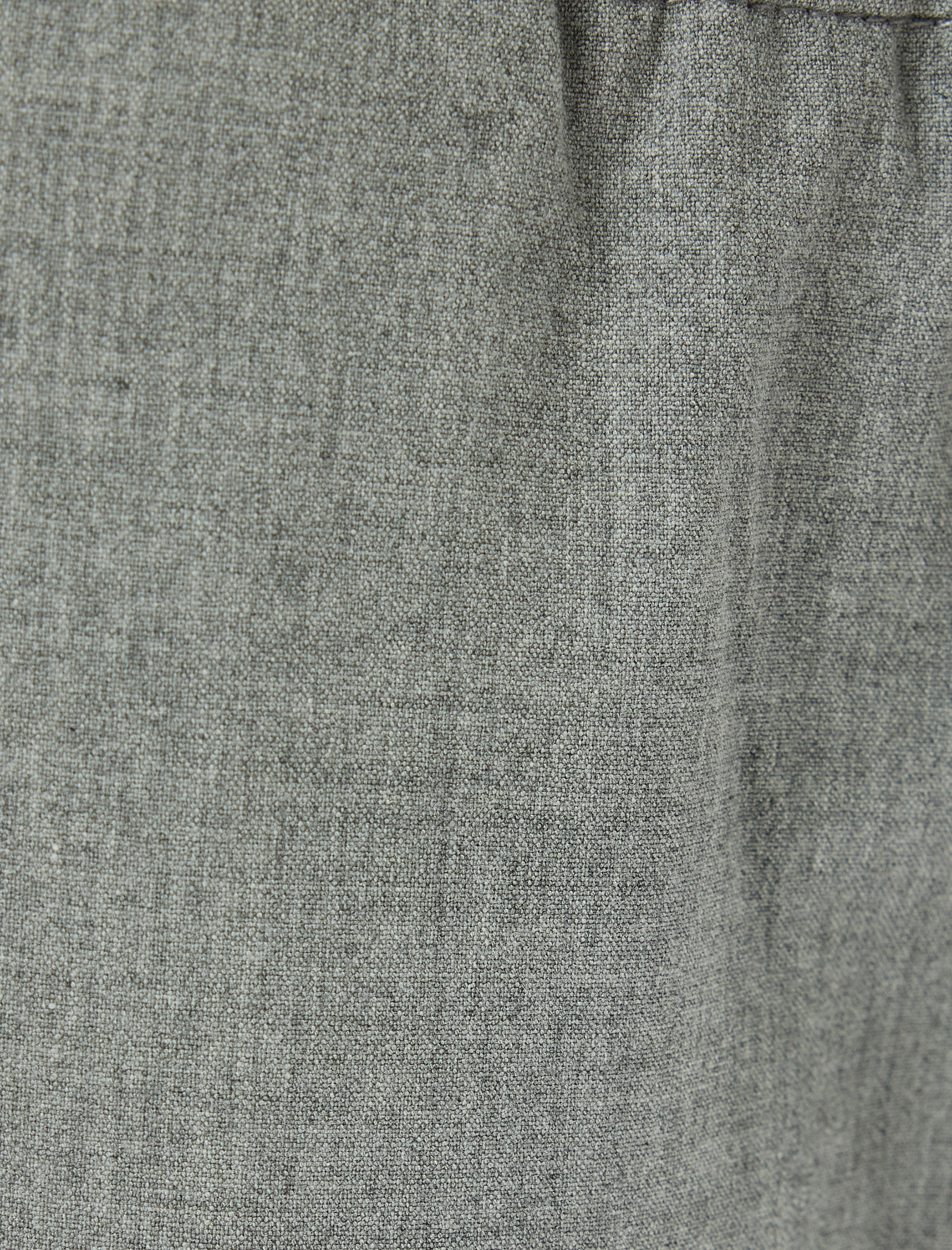   Beli Bağcıklı Pantolon Cep Detaylı Viskon Karışımlı