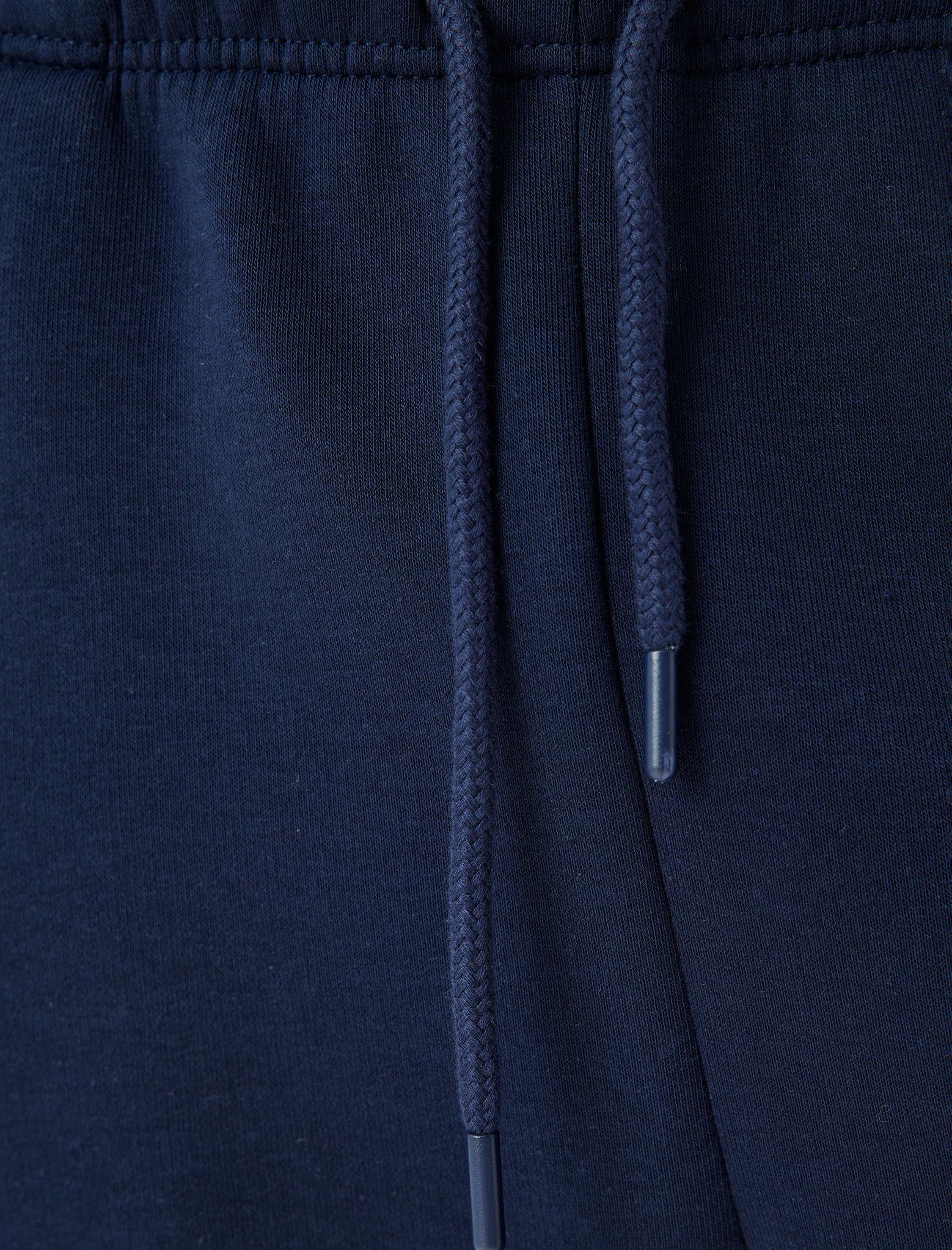   Fermuarlı Cepli Pamuk Karışımlı Şardonlu Beli Bağcıklı Kışlık Eşofman Altı