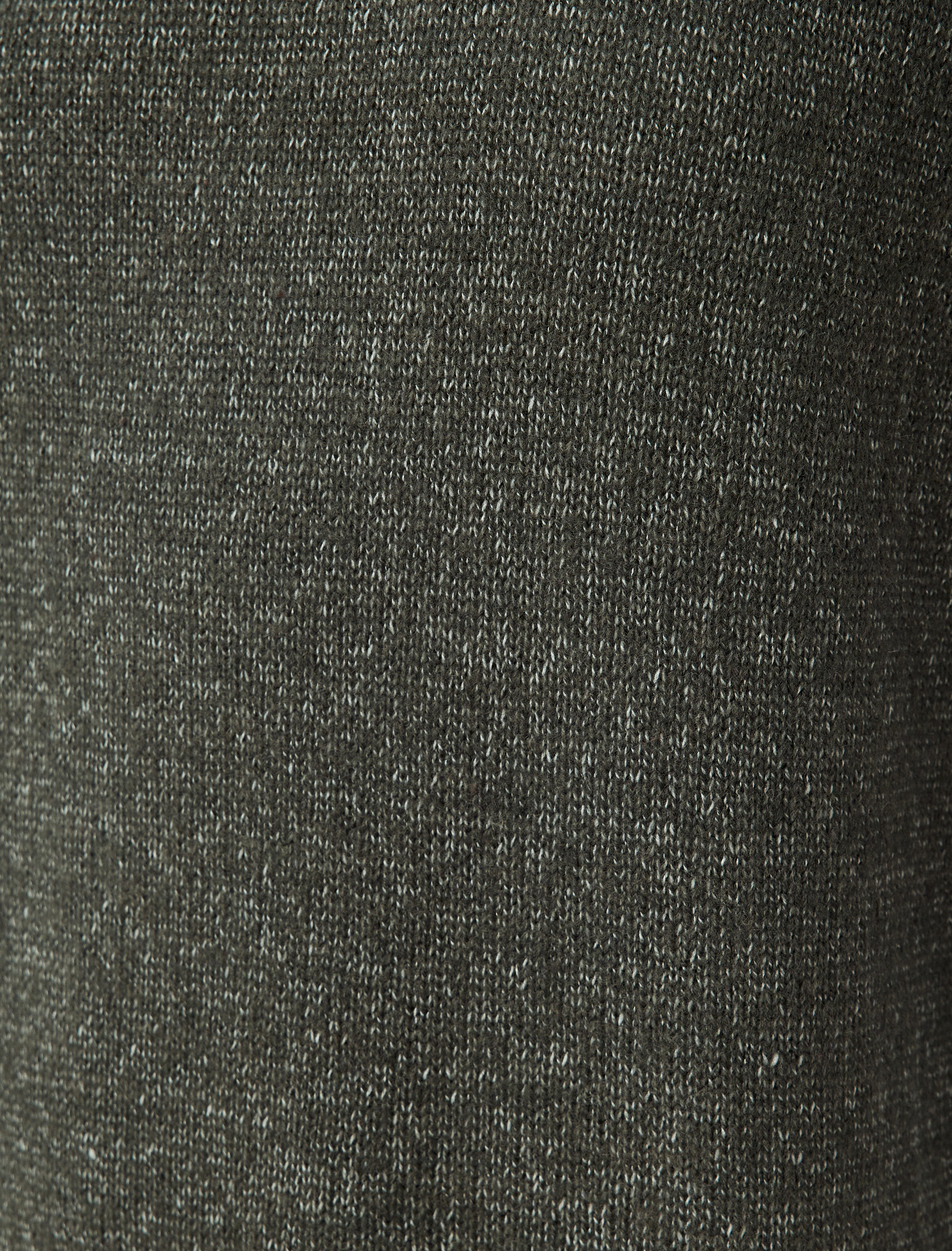   Triko Elbise Midi Boy Dik Yaka Uzun Kollu Düşük Omuzlu Bol Kalıp