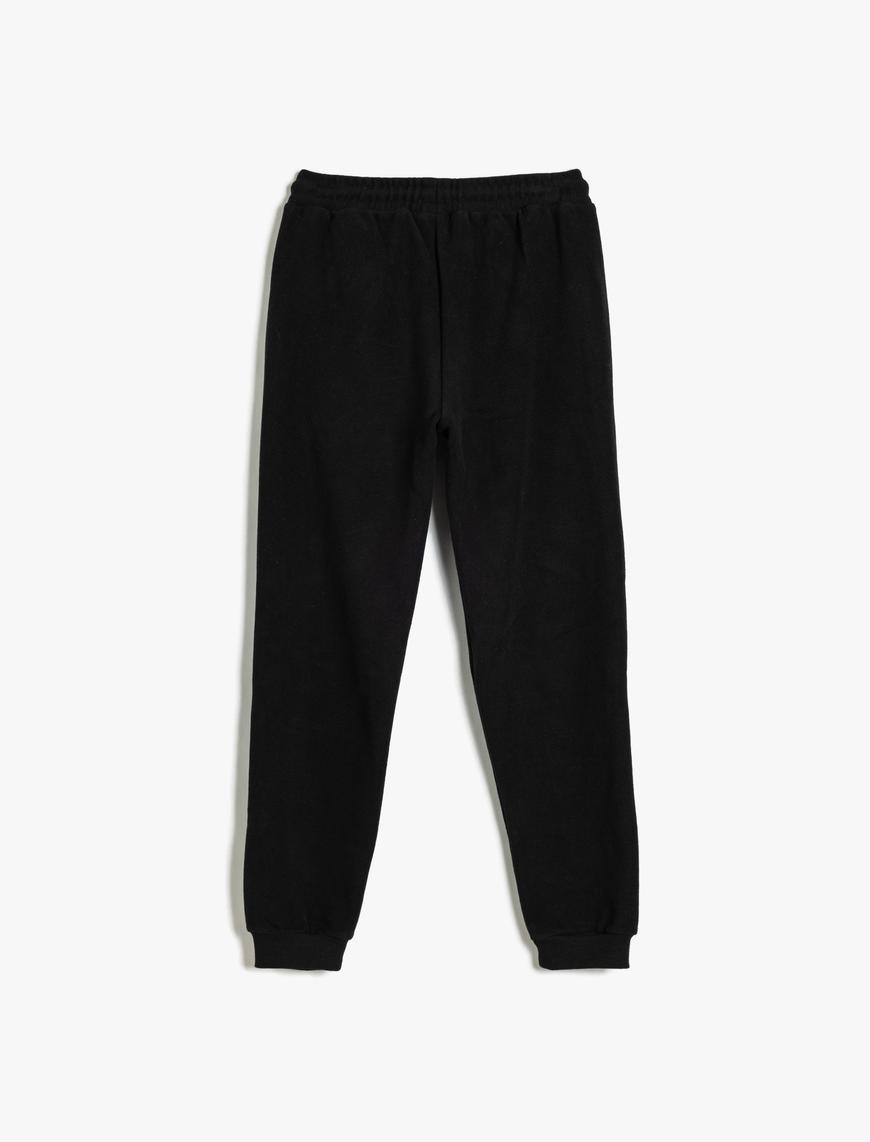  Erkek Çocuk Bağcıklı Cepli Basic Jogger Pantolon