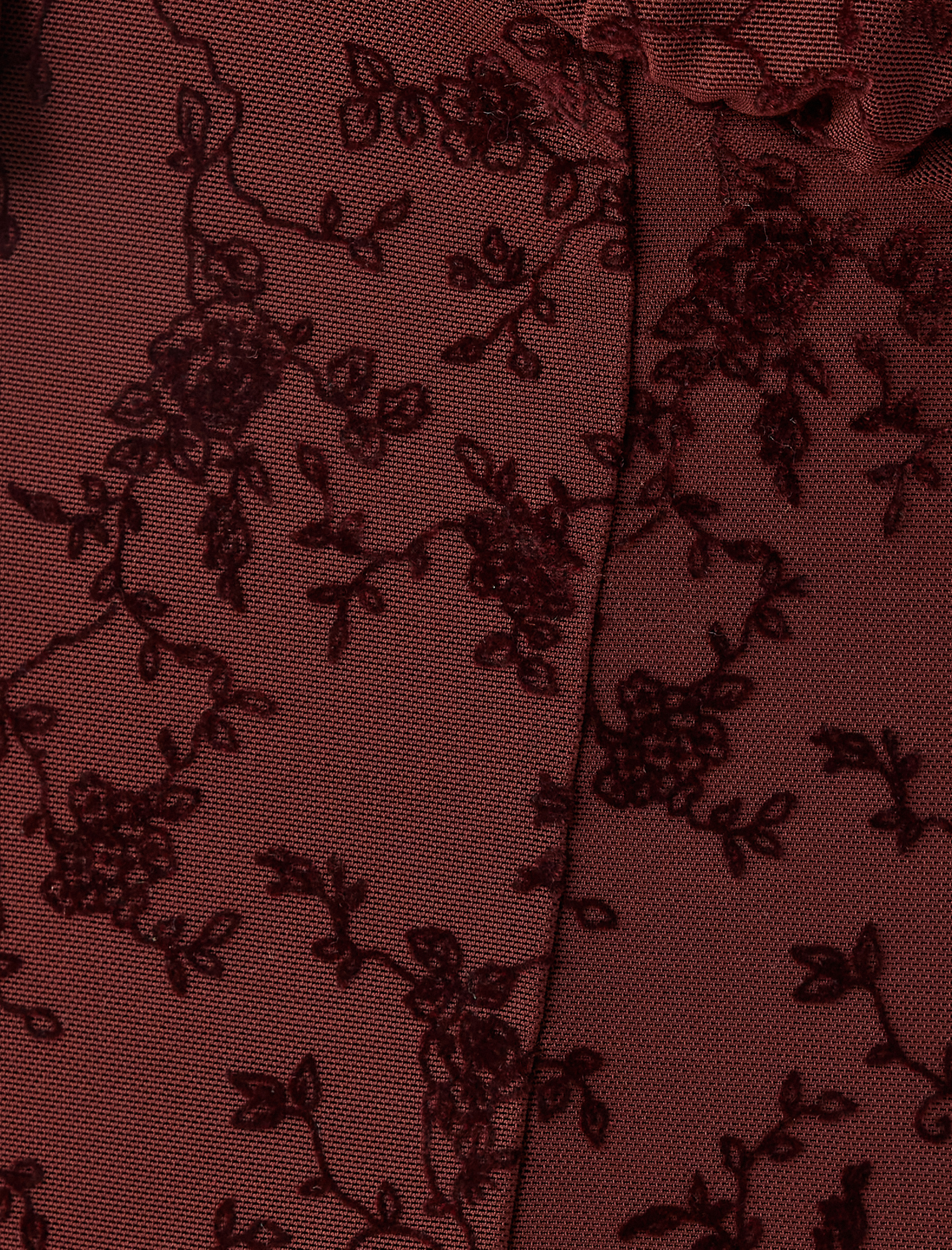   Mini Tulum Şortlu Tül V Yaka Uzun Kollu Dantelli