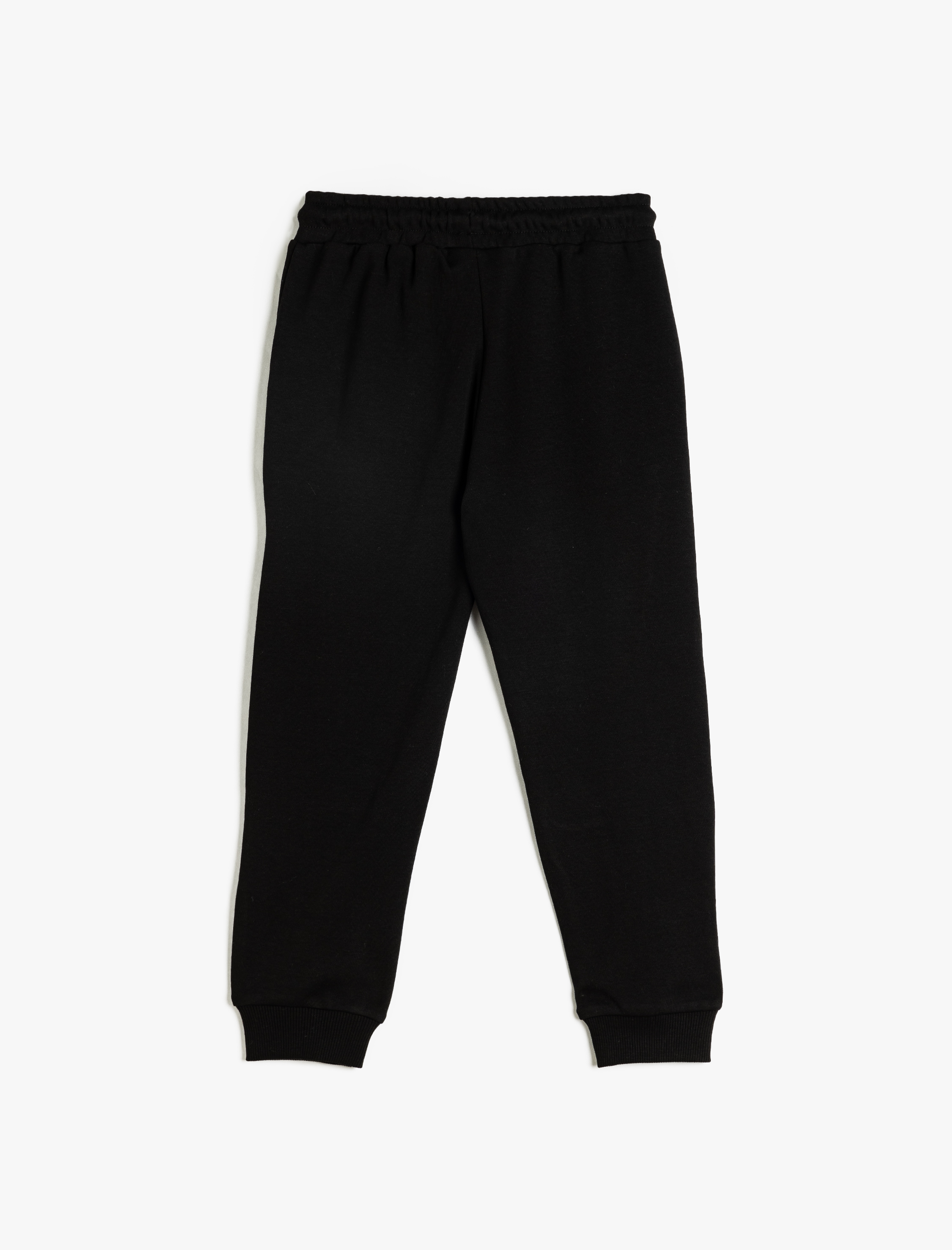  Erkek Çocuk Jogger Eşofman Altı Beli Bağlamalı Cep Detaylı Pamuklu