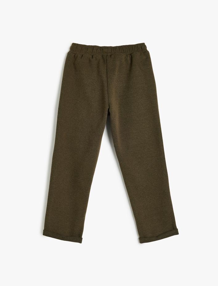 Erkek Çocuk Eşofman Altı Beli Lastikli Cep Detaylı