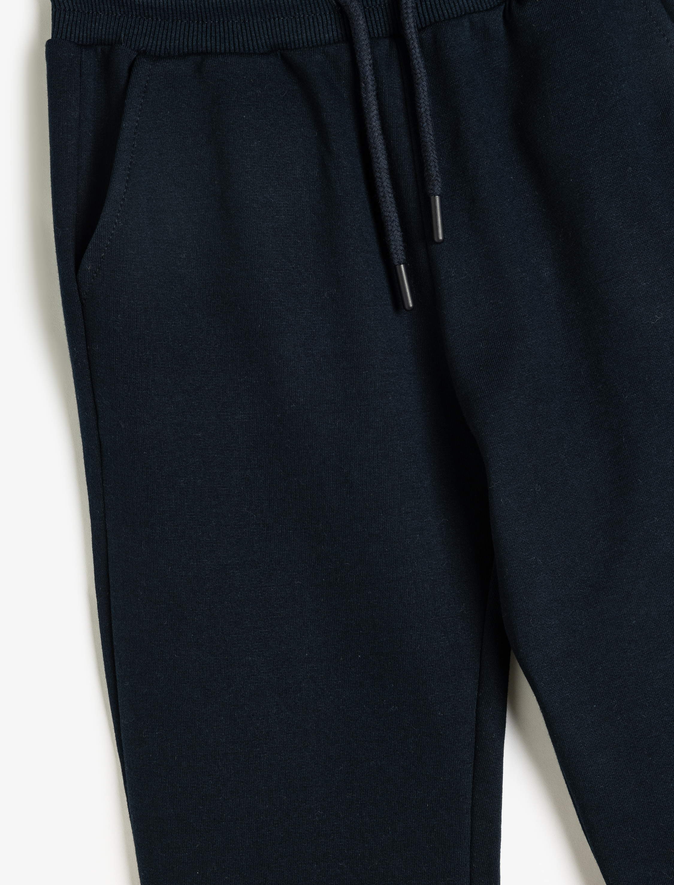  Erkek Çocuk Beli Bağlamalı Şardonlu Pamuklu Jogger Okul Eşofman Altı