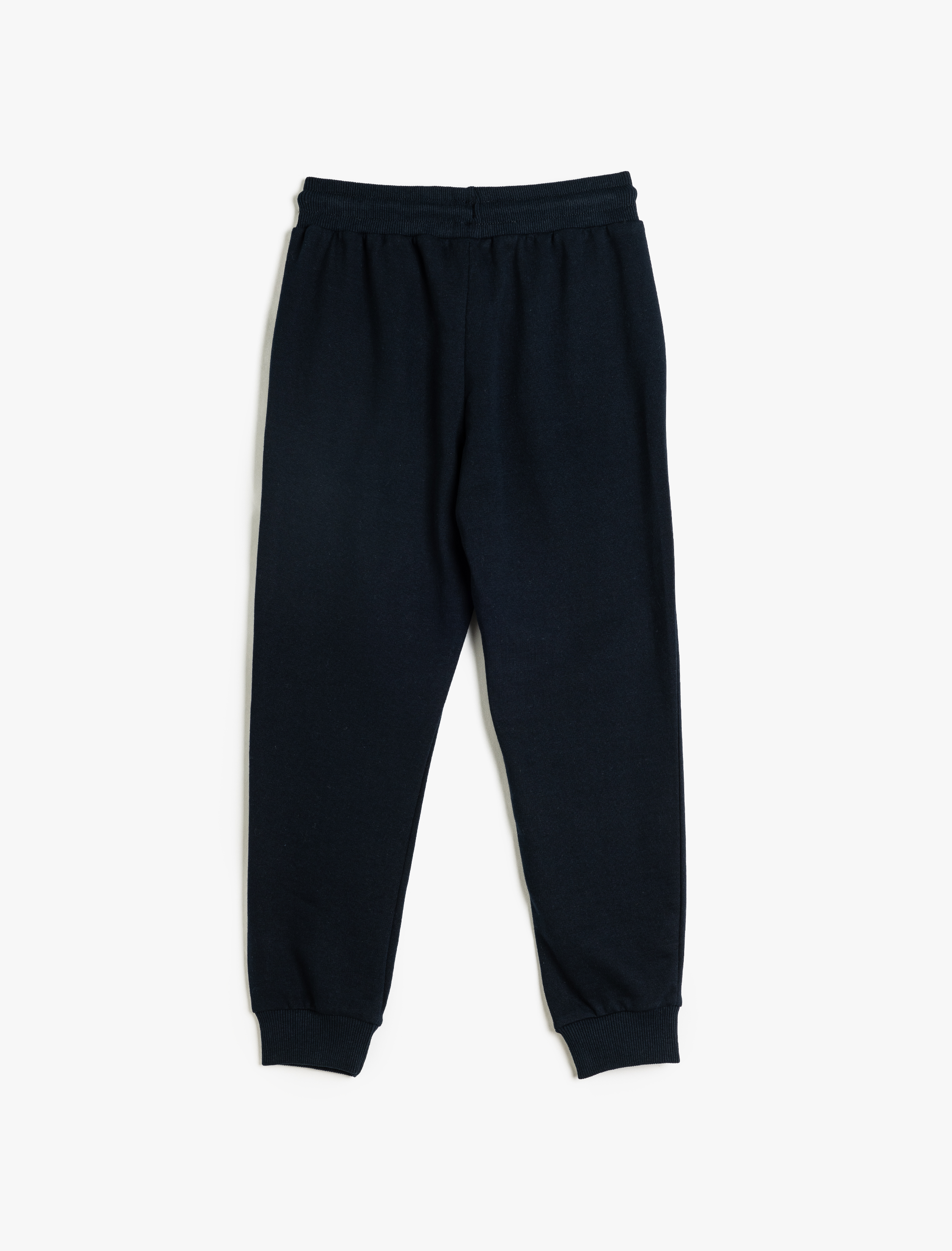  Erkek Çocuk Beli Bağlamalı Şardonlu Pamuklu Jogger Okul Eşofman Altı