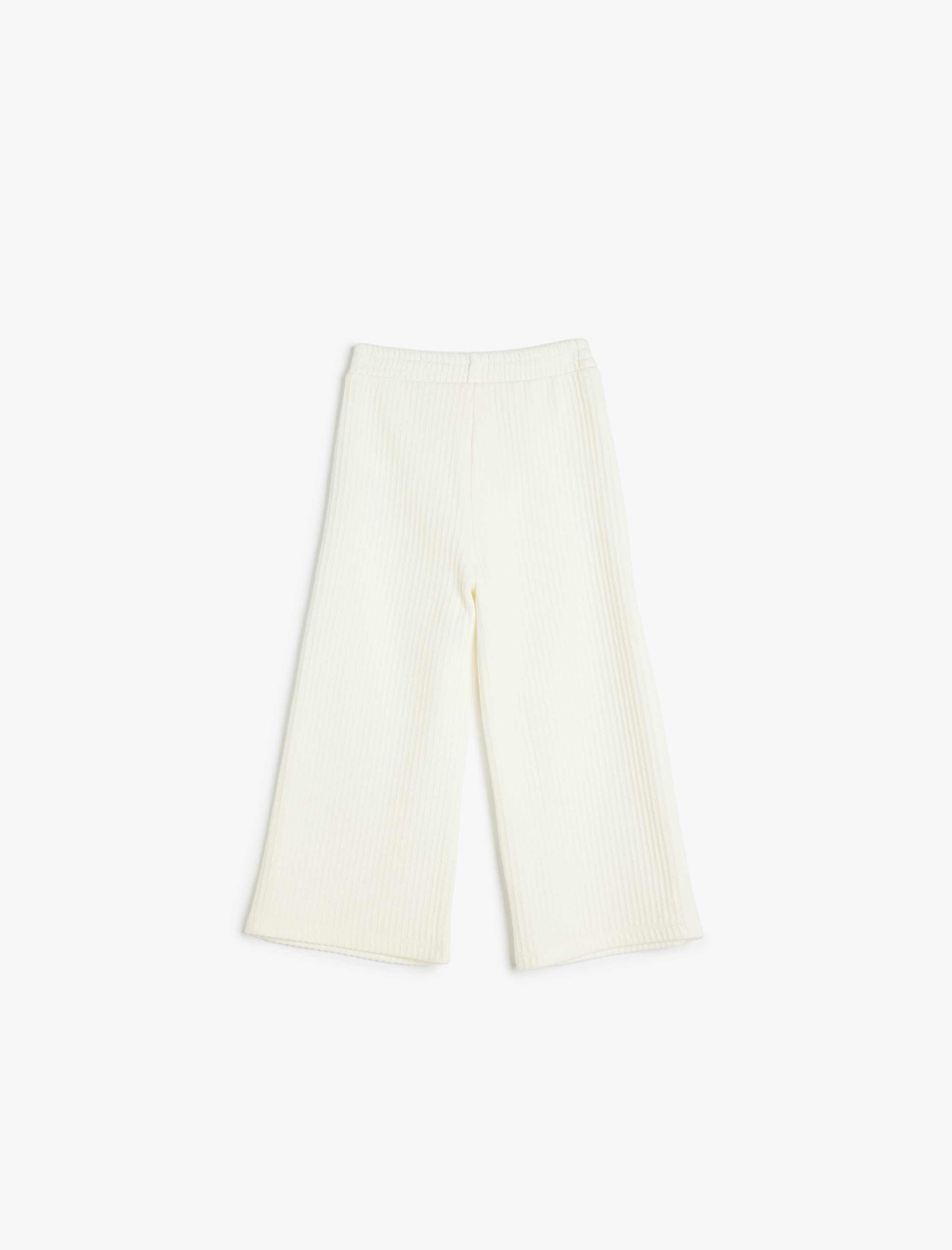 Kız Bebek Bol Paça Eşofman Altı Beli Lastikli