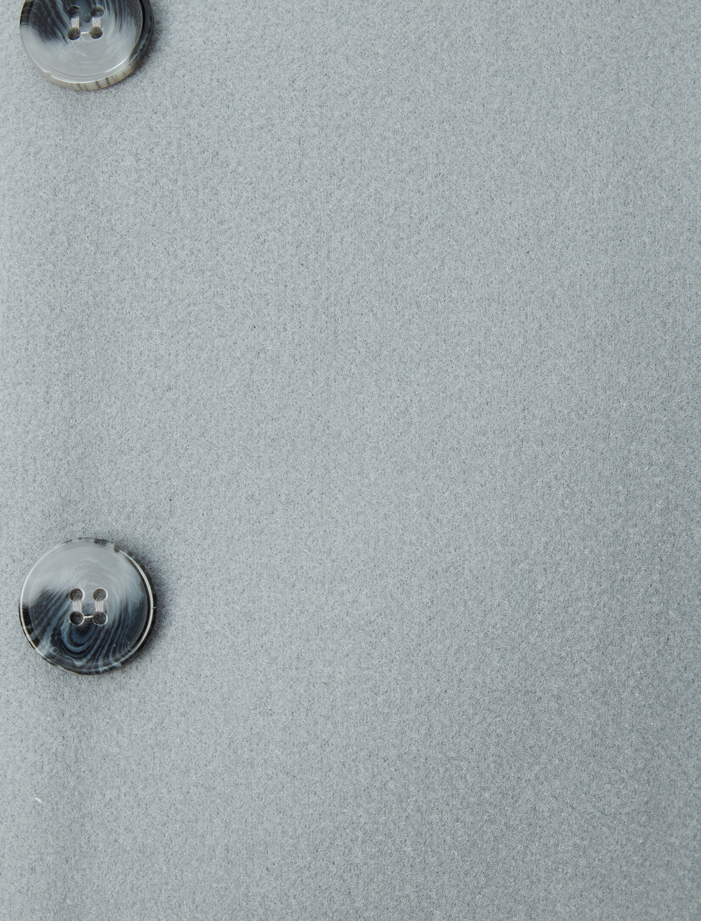 Düğmeli Slim Fit Uzun Kollu Yakasız Crop Ceket