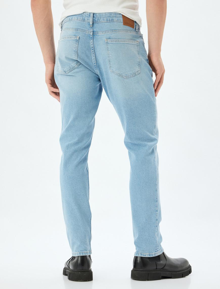   Slim Fit Kot Pantolon - Brad Jean