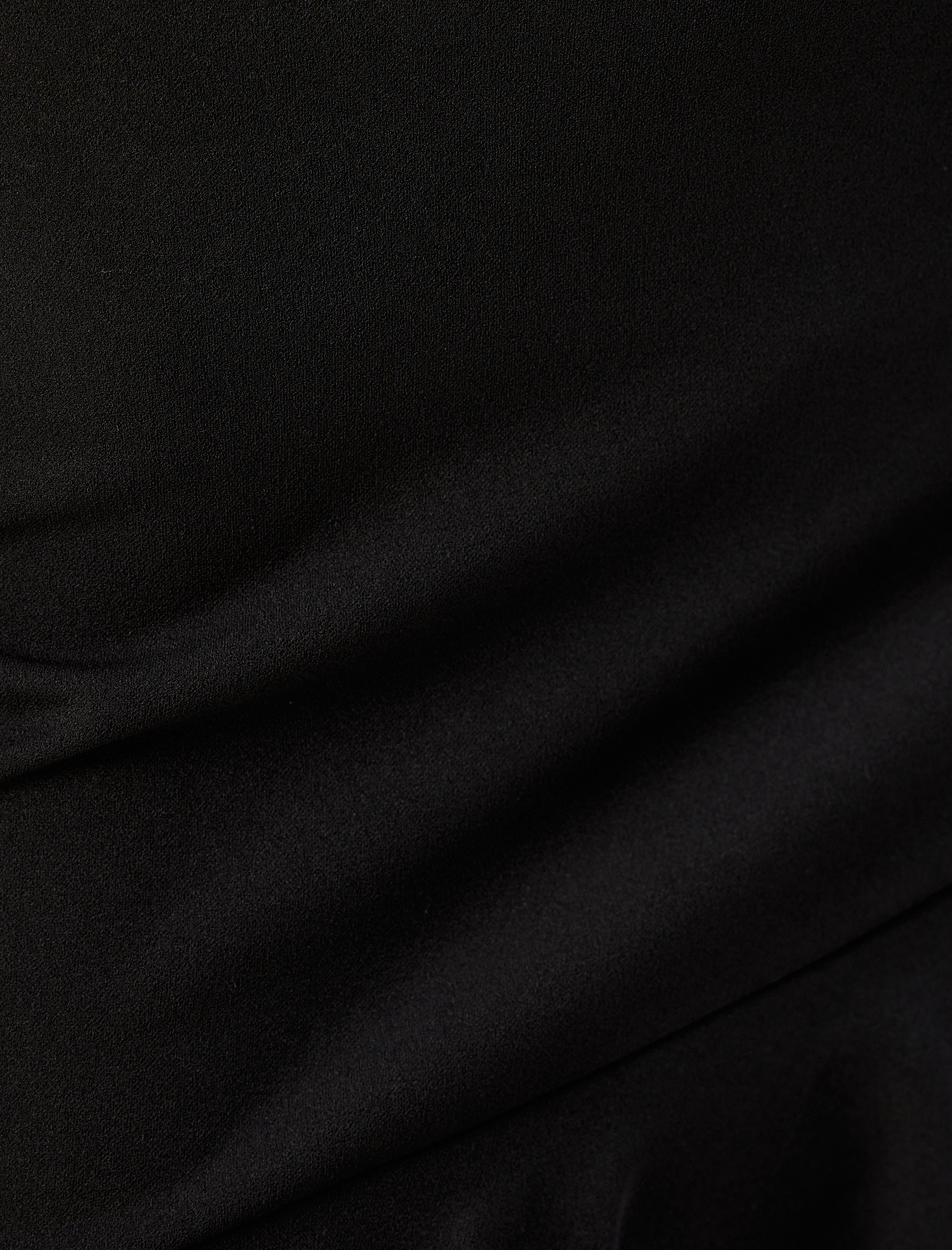 Katlı Standart Bel Fırfırlı Mini Etek