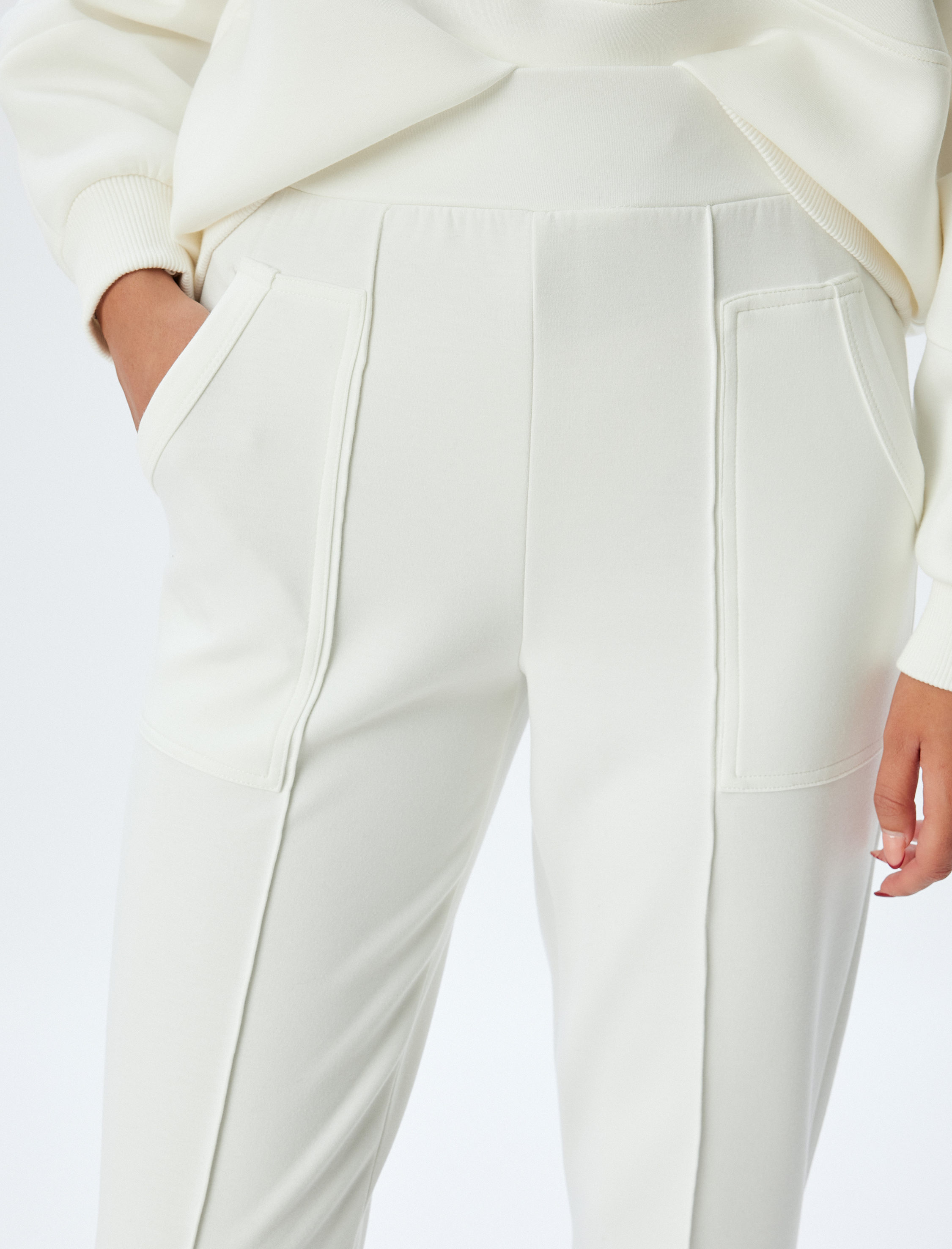   Nervürlü Cepli Modal Kumaş Jogger Eşofman Altı