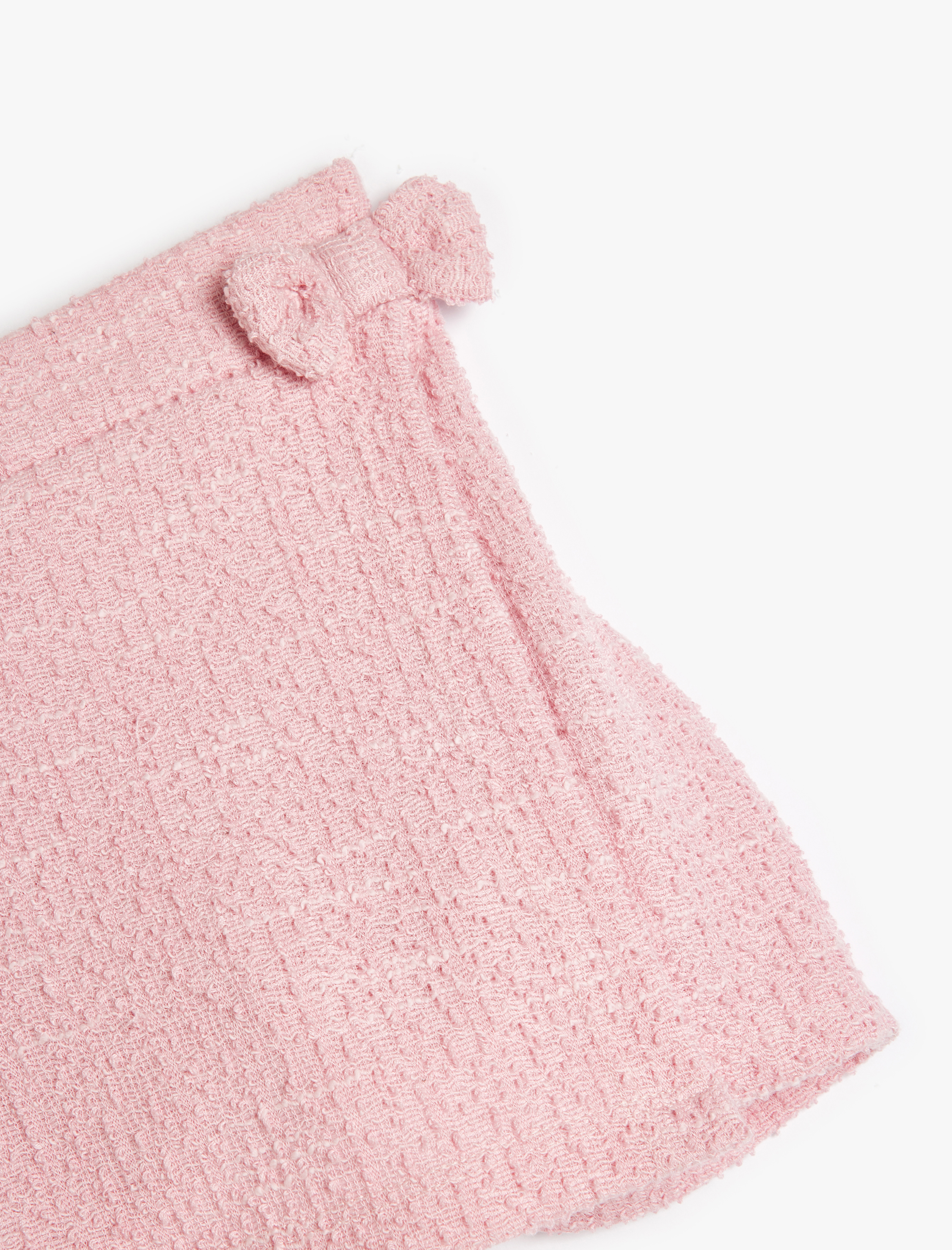  Kız Bebek Tüvit Şort Etek Fiyonk Detaylı