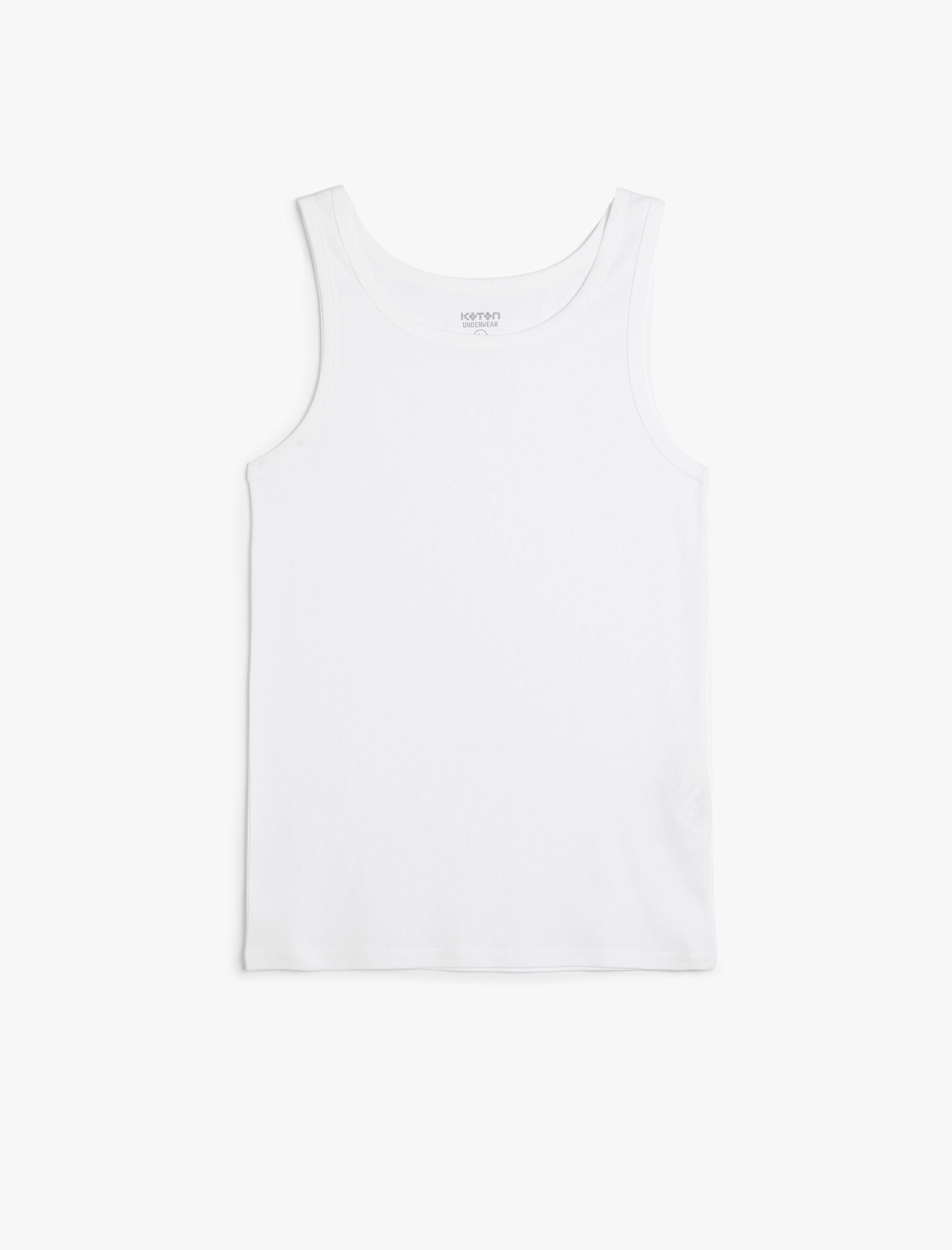   Atlet Seti 2'li Pamuklu Kolsuz Skinny Fit Bisiklet Yaka