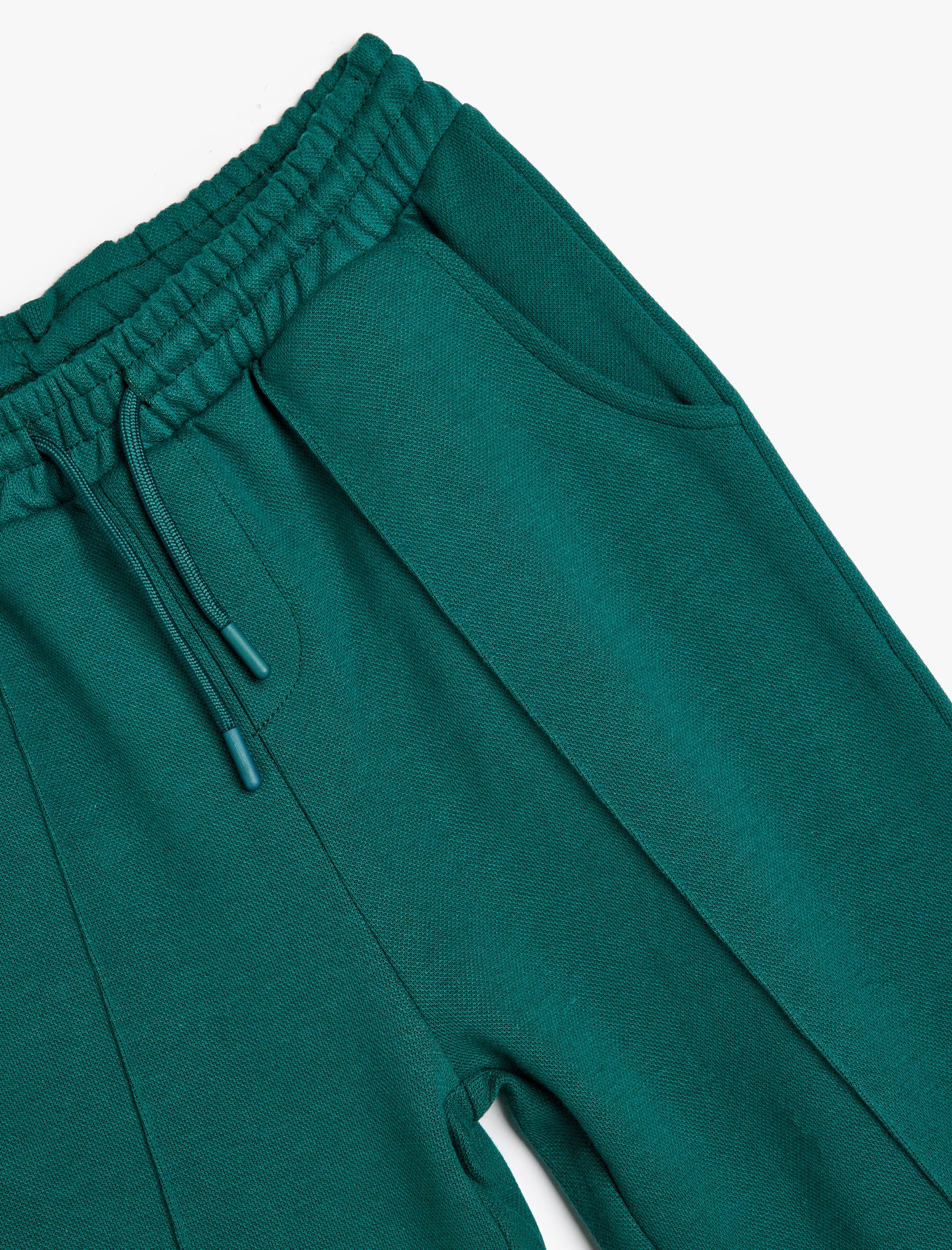  Erkek Çocuk Basic Jogger Eşofman Altı Beli Bağlamalı Şardonlu